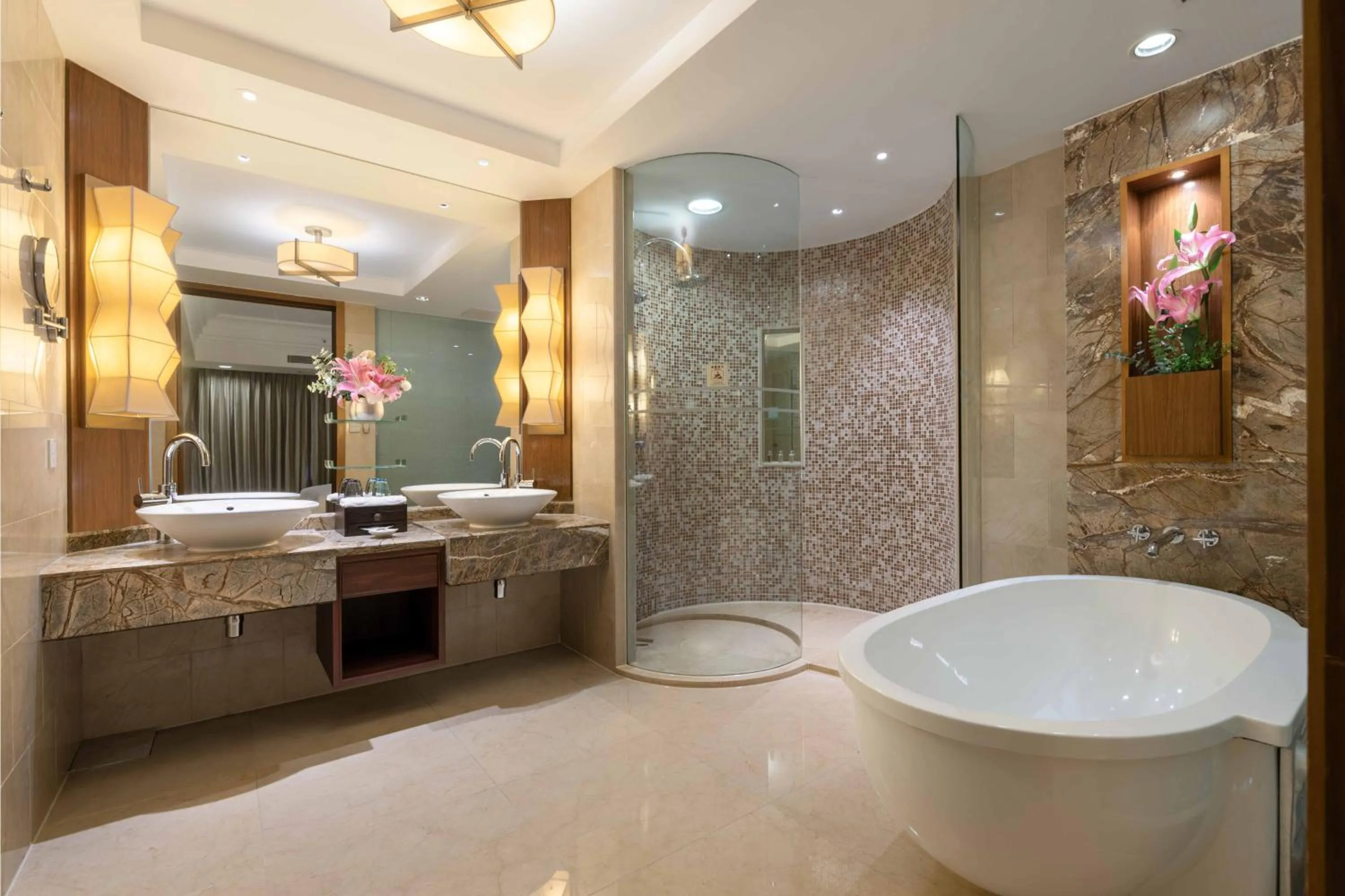 Bathroom in Huizhou Kande International Hotel