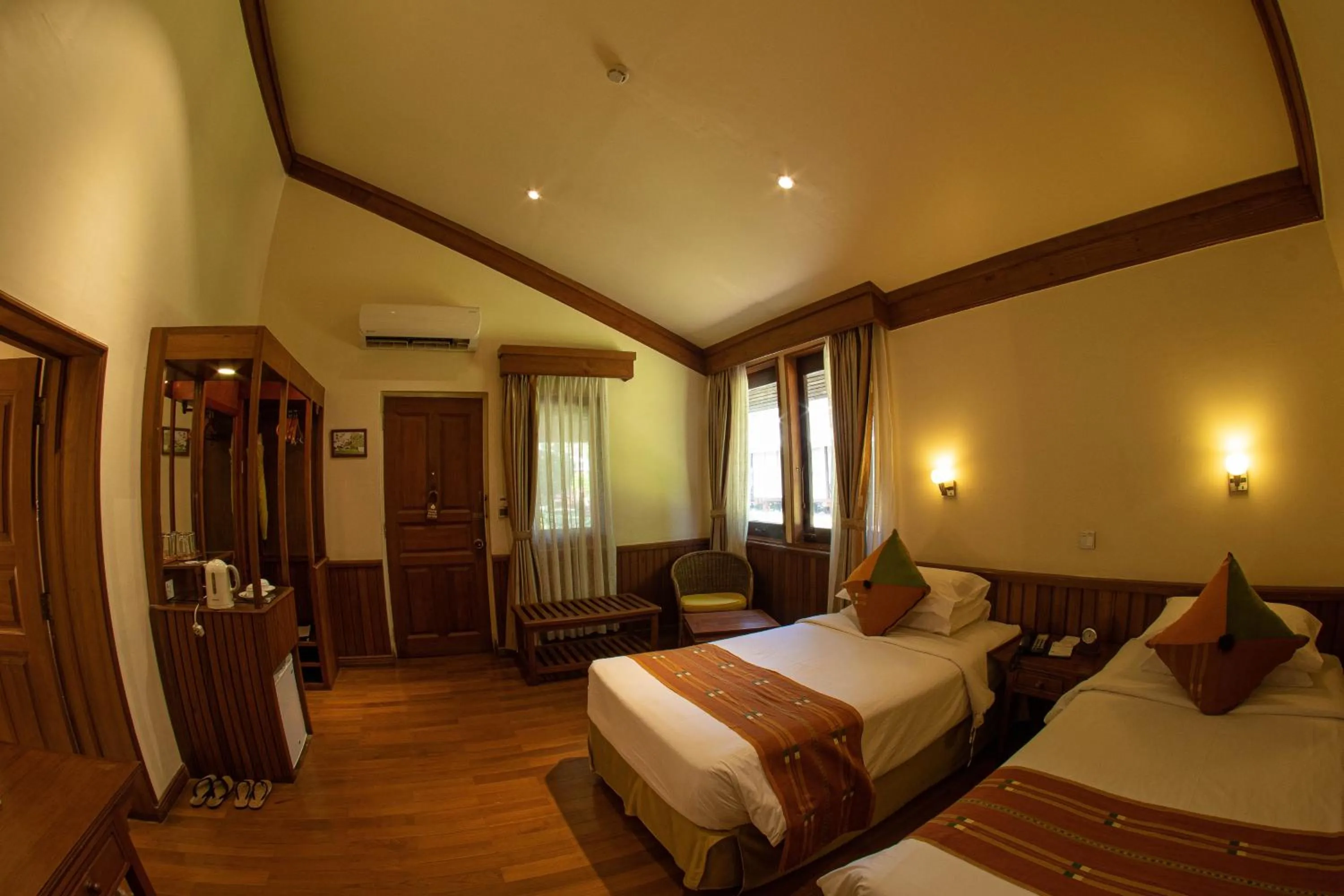 Bedroom, Bed in Bagan Thiripyitsaya Sanctuary Resort