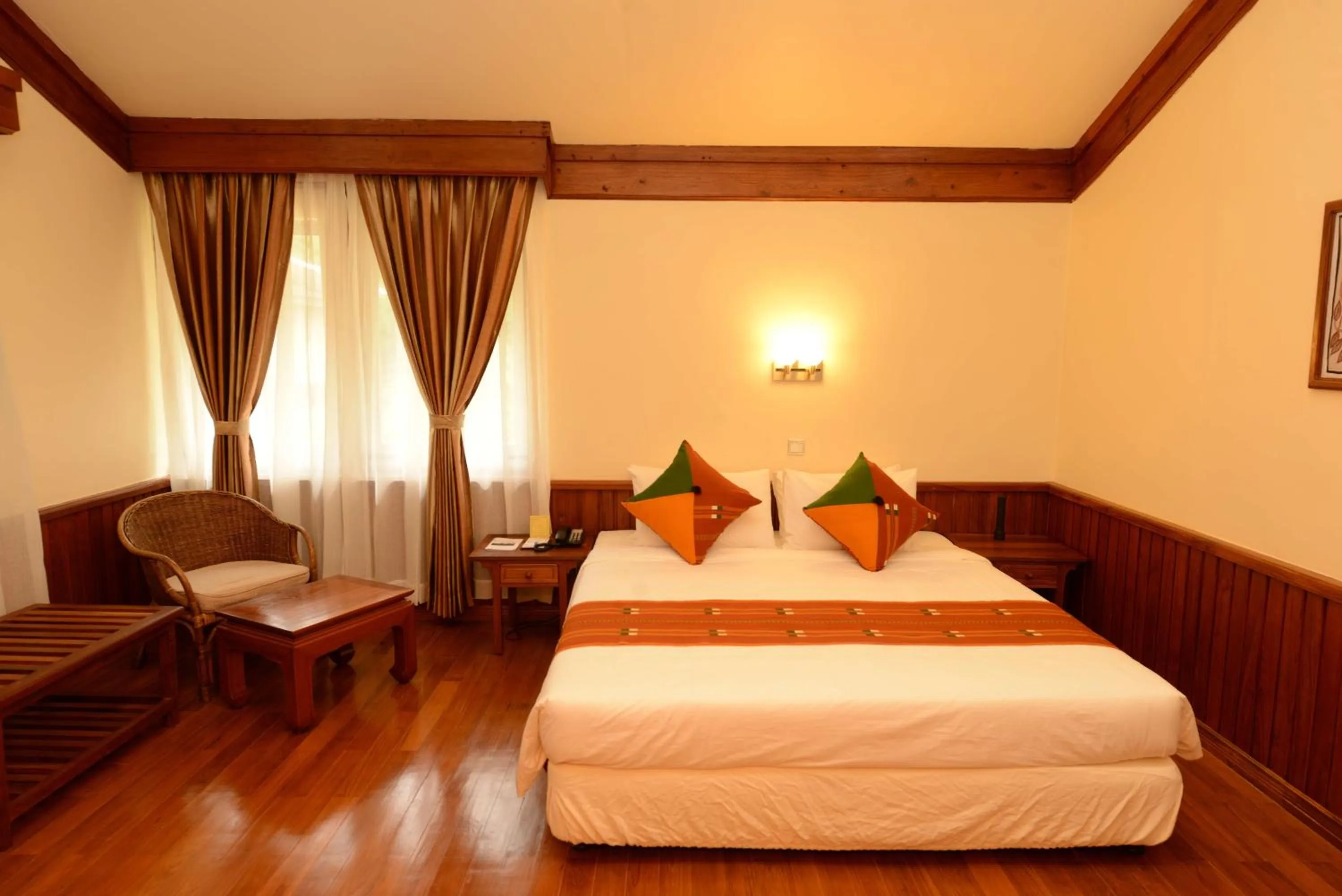 Bedroom, Bed in Bagan Thiripyitsaya Sanctuary Resort