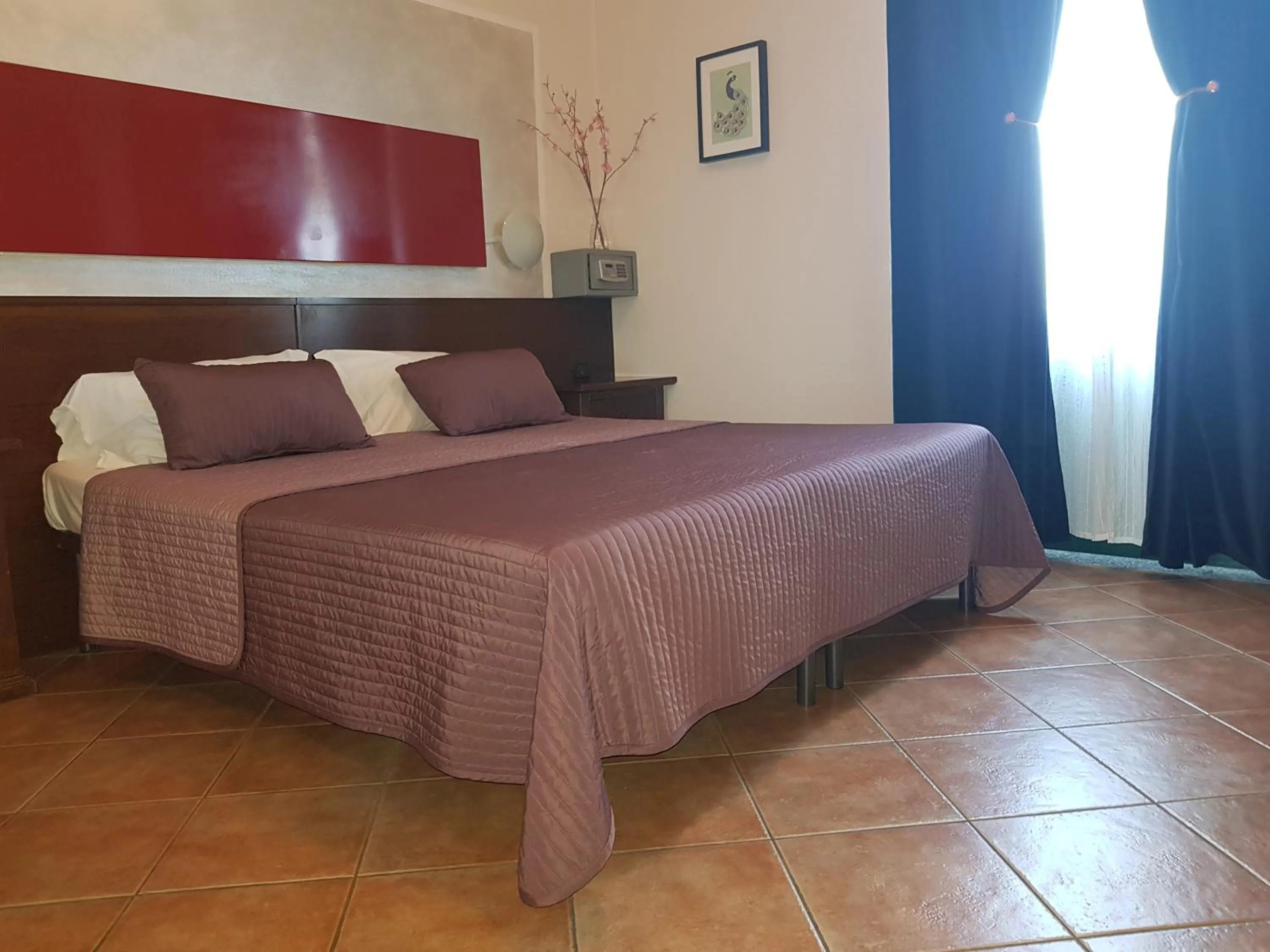 Bed in Hotel La Pendola