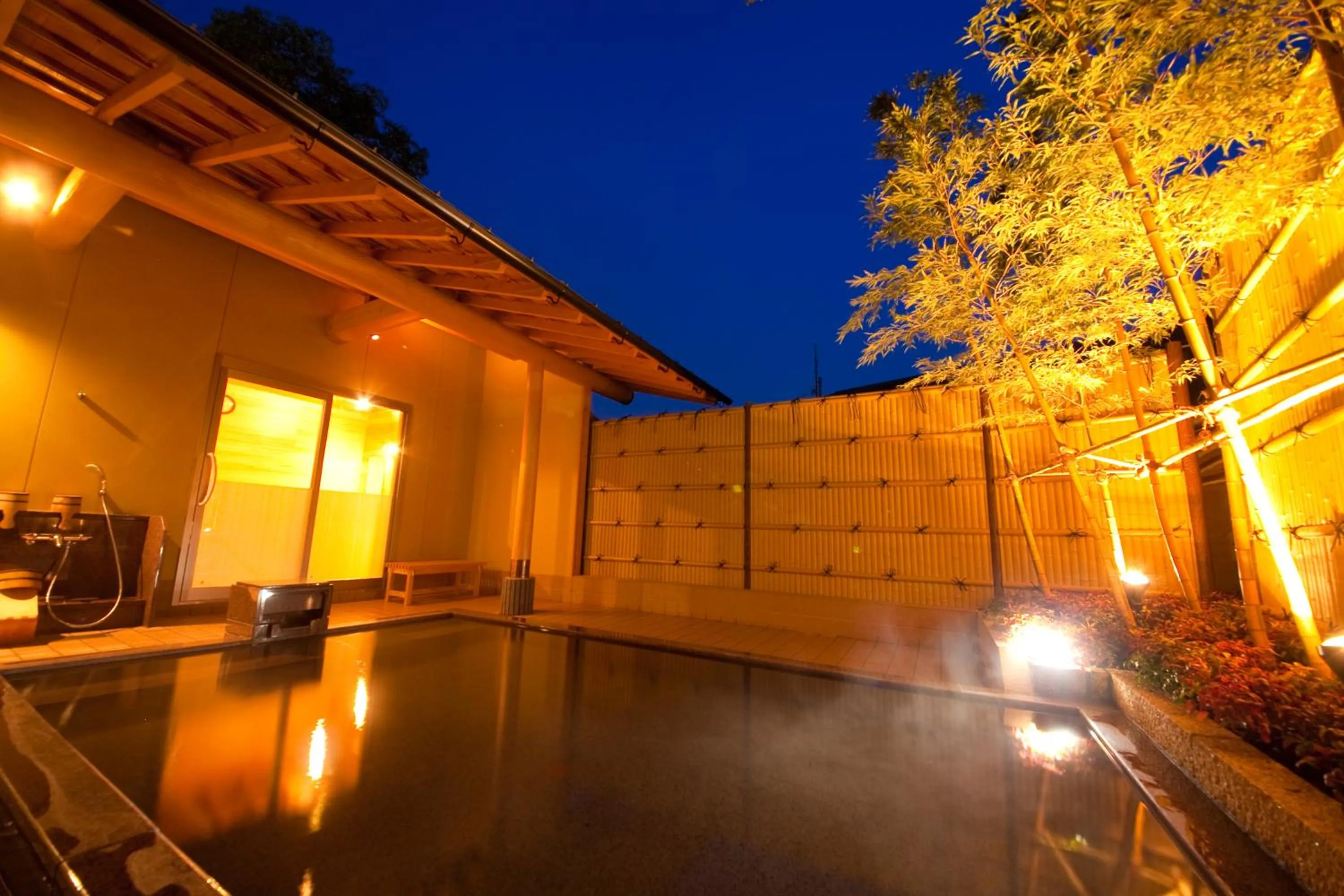 On site in Kappo Ryokan Kannawa Bettei