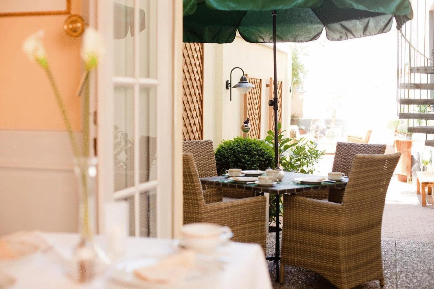 Restaurant/places to eat in Hanseat-Hotel