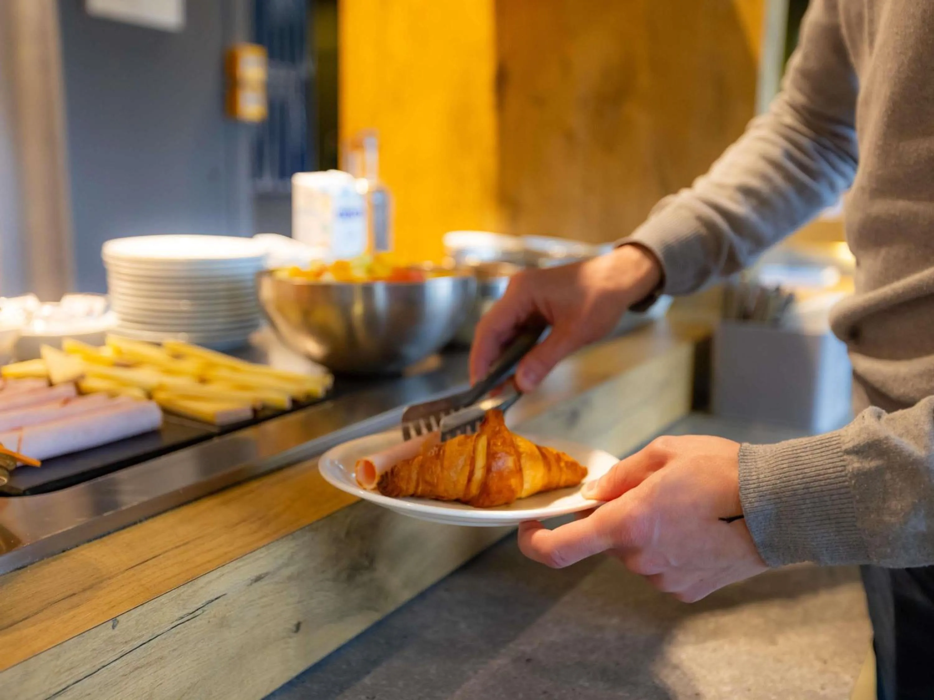 Breakfast in ibis budget Besançon Centre Gare
