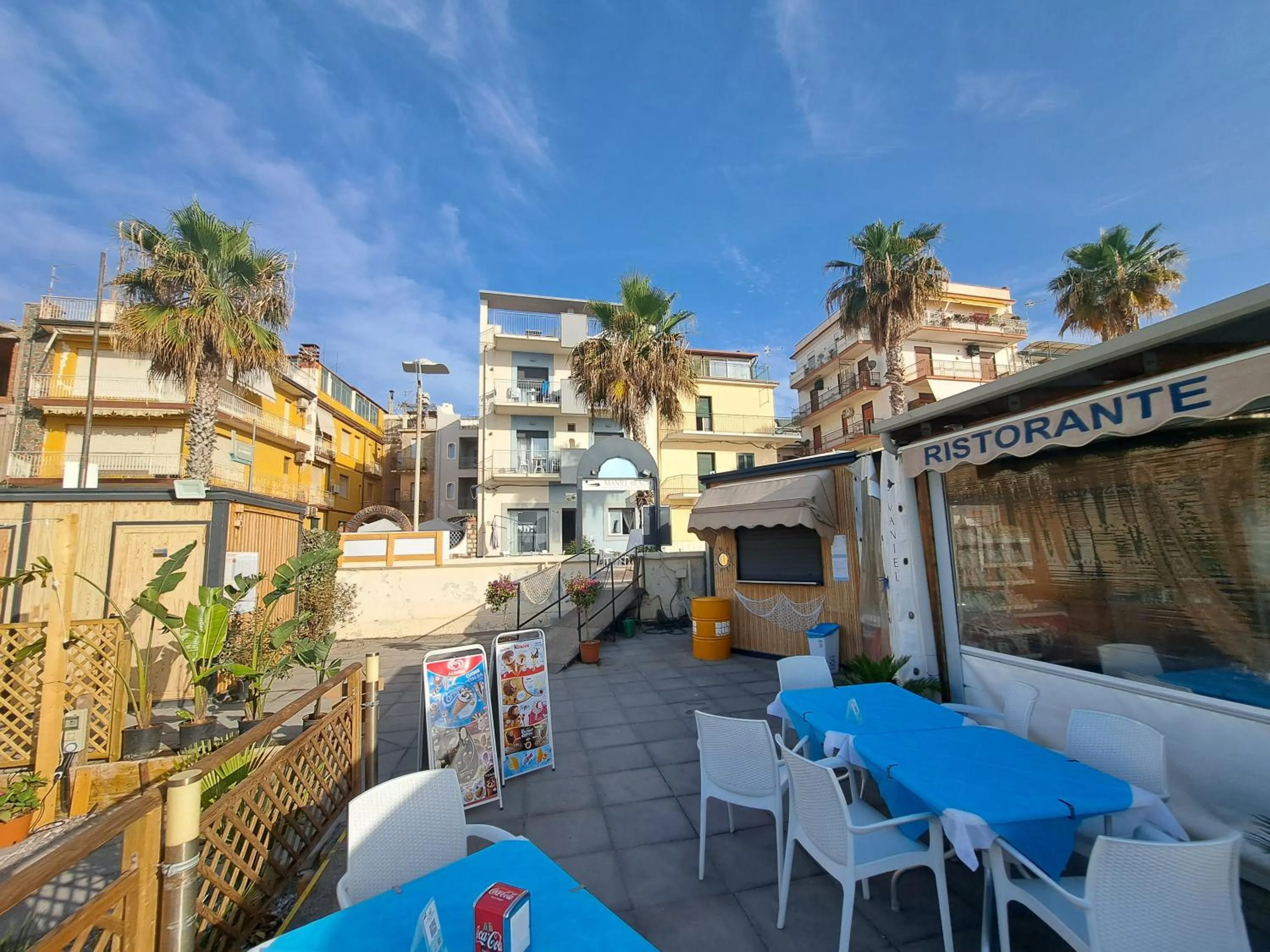 Property building in Maniel Beach Hotel