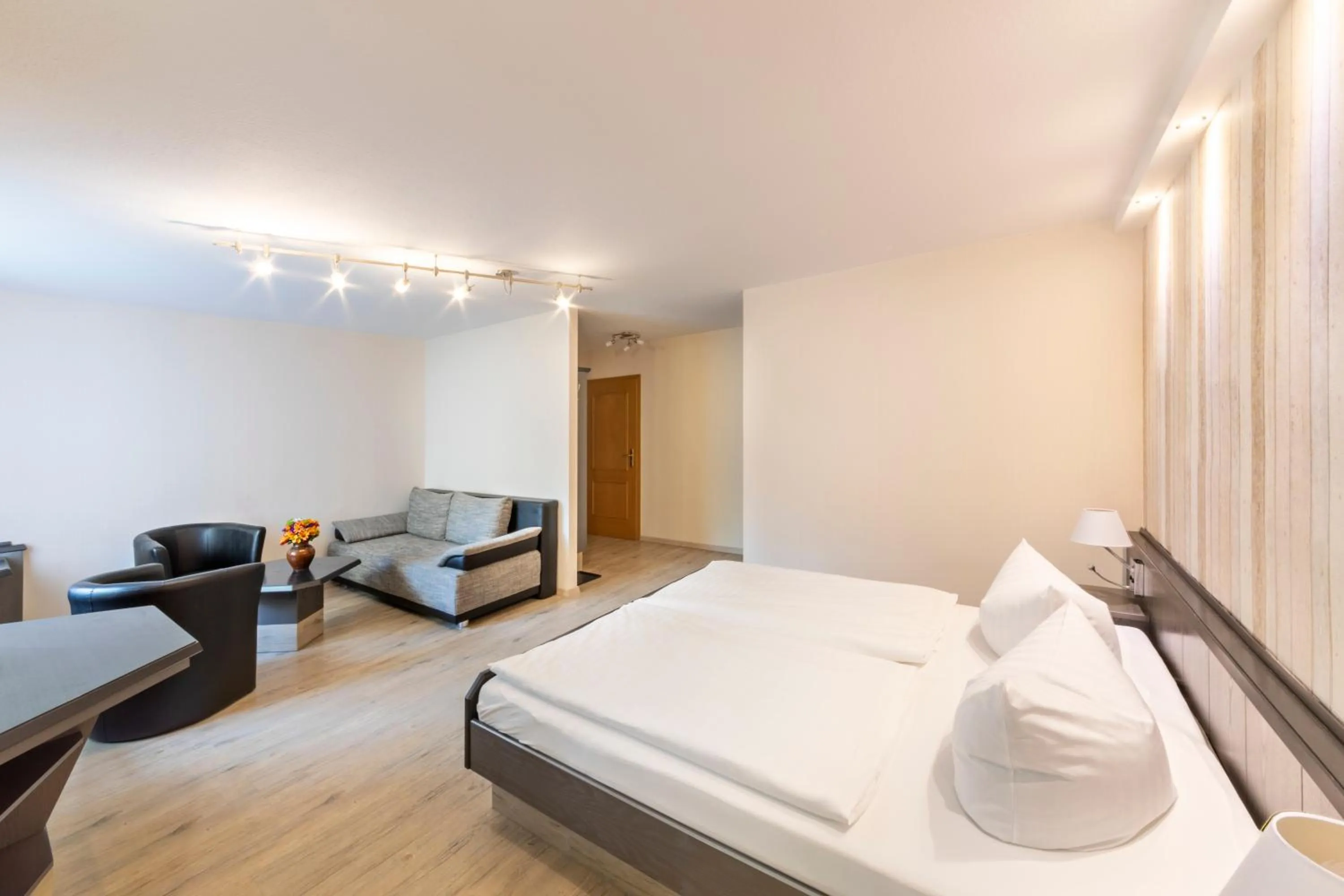 Photo of the whole room, Bed in Hotel Forstmeister