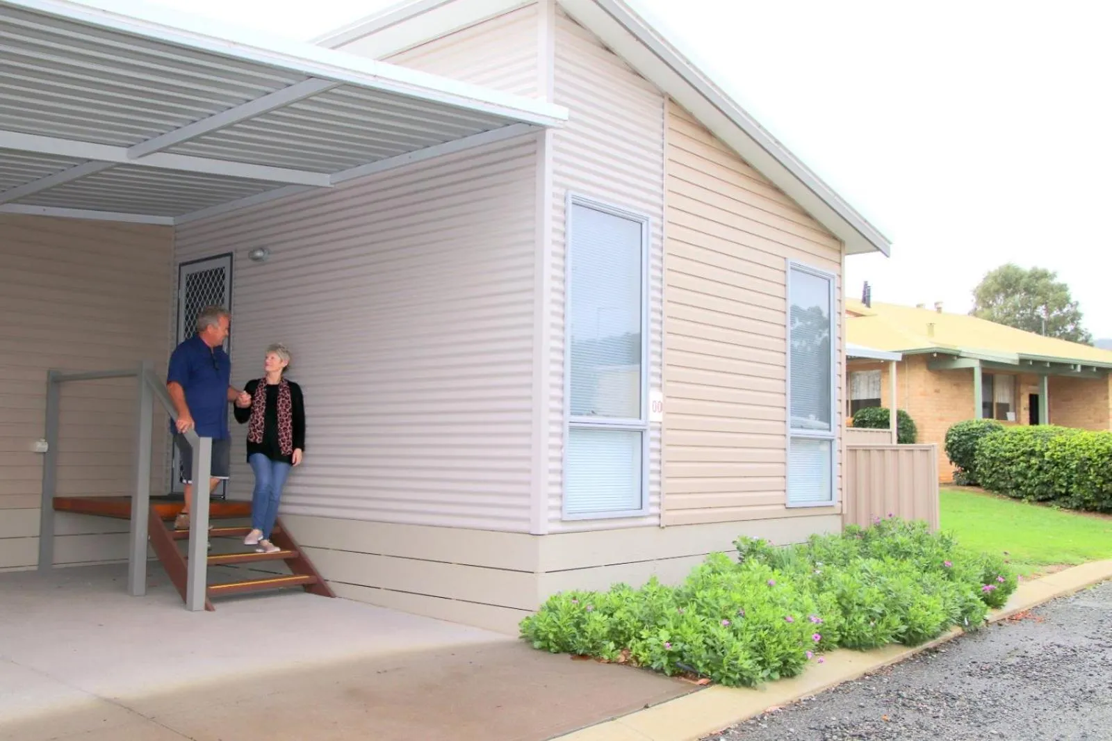 Facade/entrance in Tasman Holiday Parks - Serpentine Falls