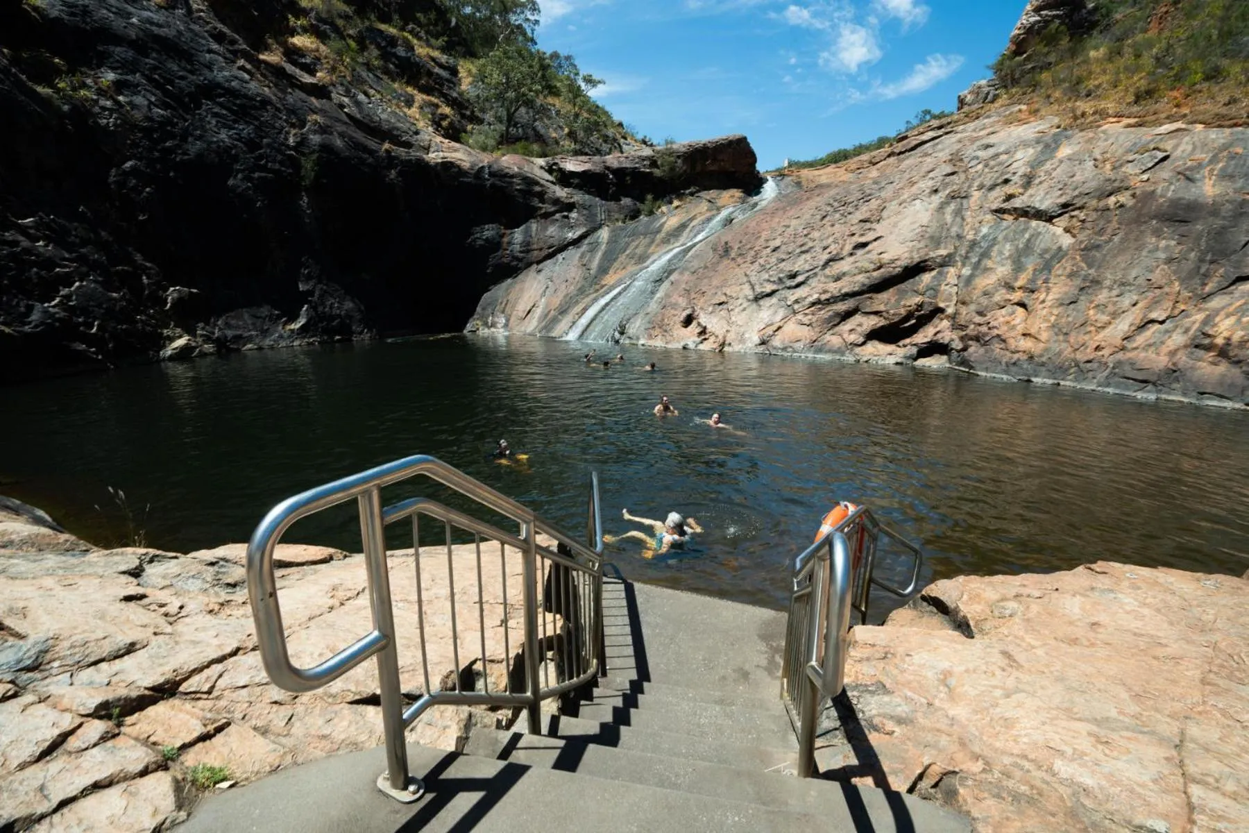 Nearby landmark in Tasman Holiday Parks - Serpentine Falls
