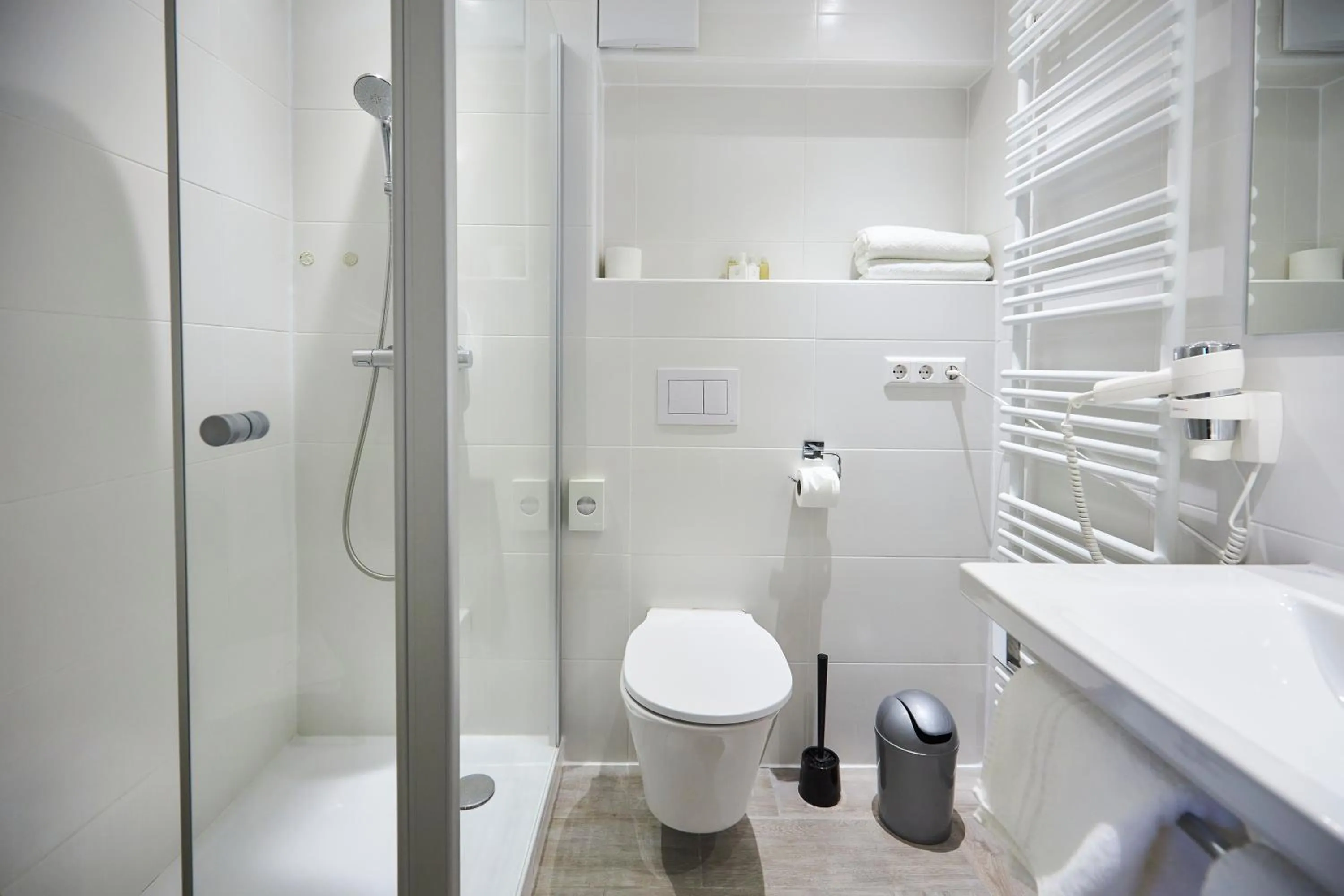 Toilet in Flair Hotel Vier Jahreszeiten