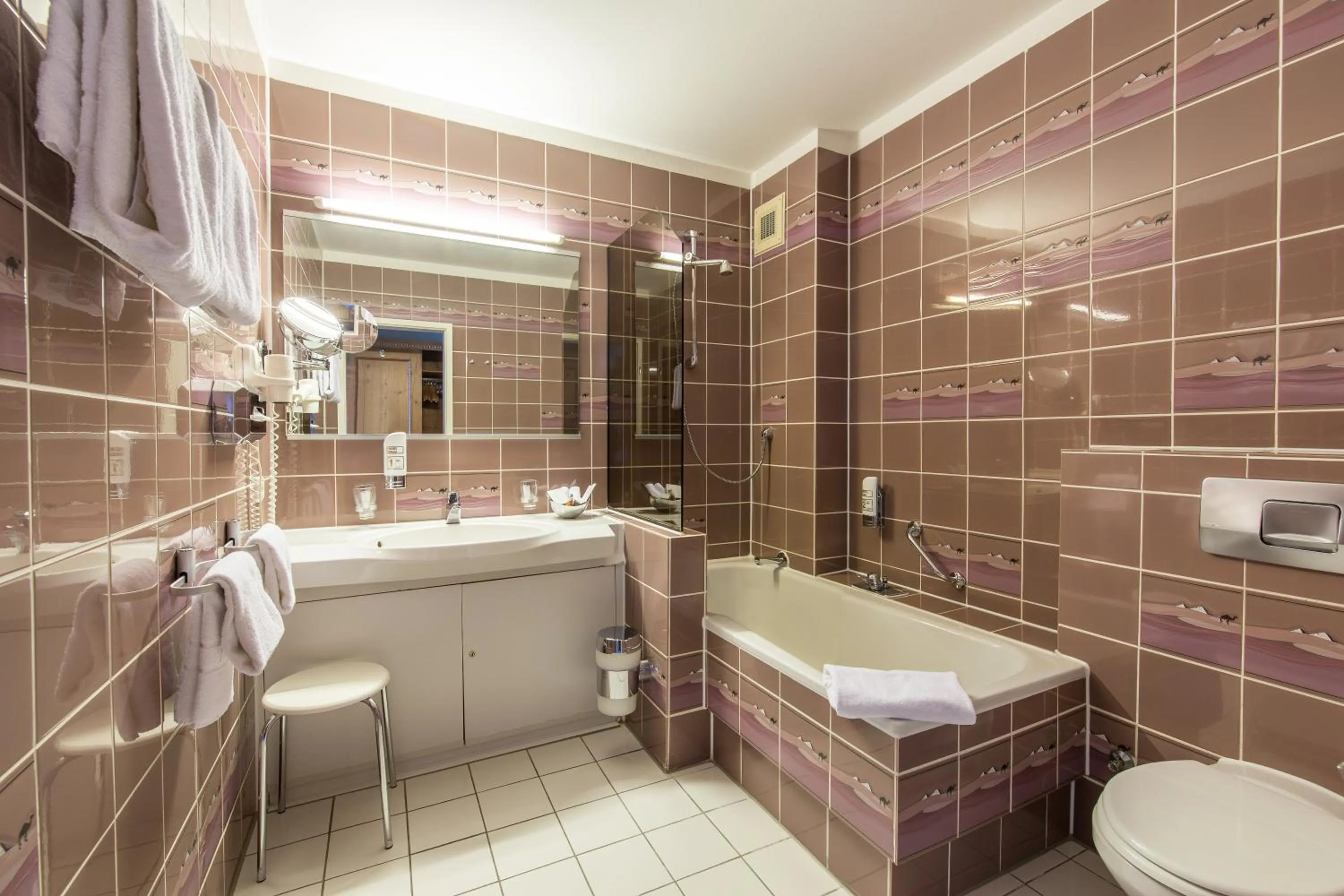 Bathroom in Hotel Reiterhof