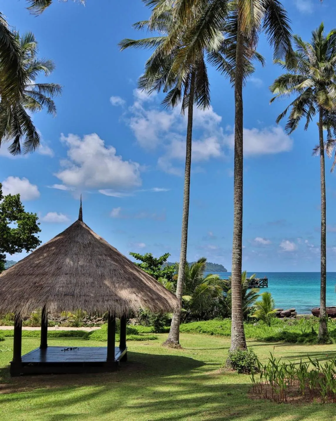 Garden in Shantaa Resort, Kohkood