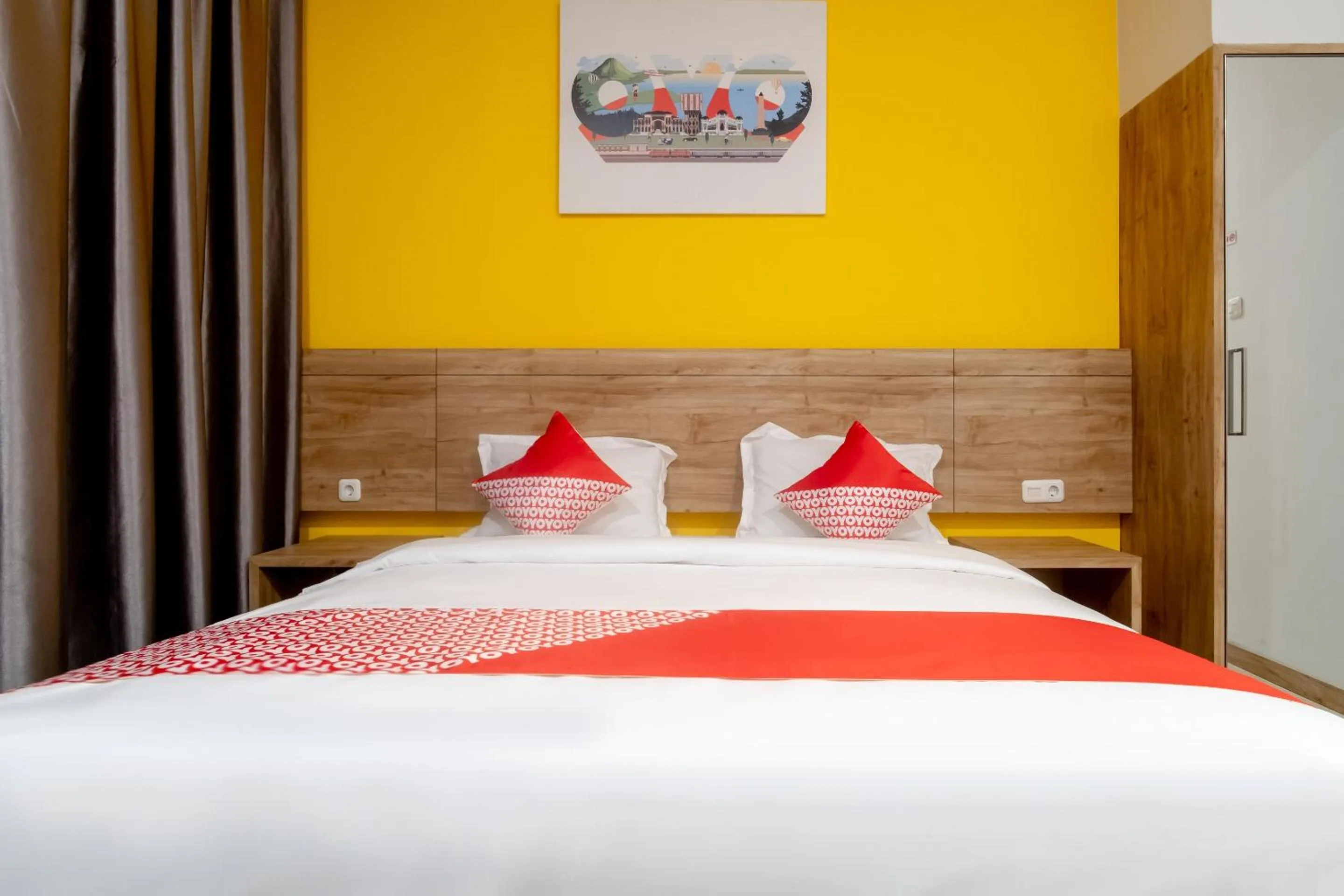 Bedroom, Bed in Hotel O Festive Inn