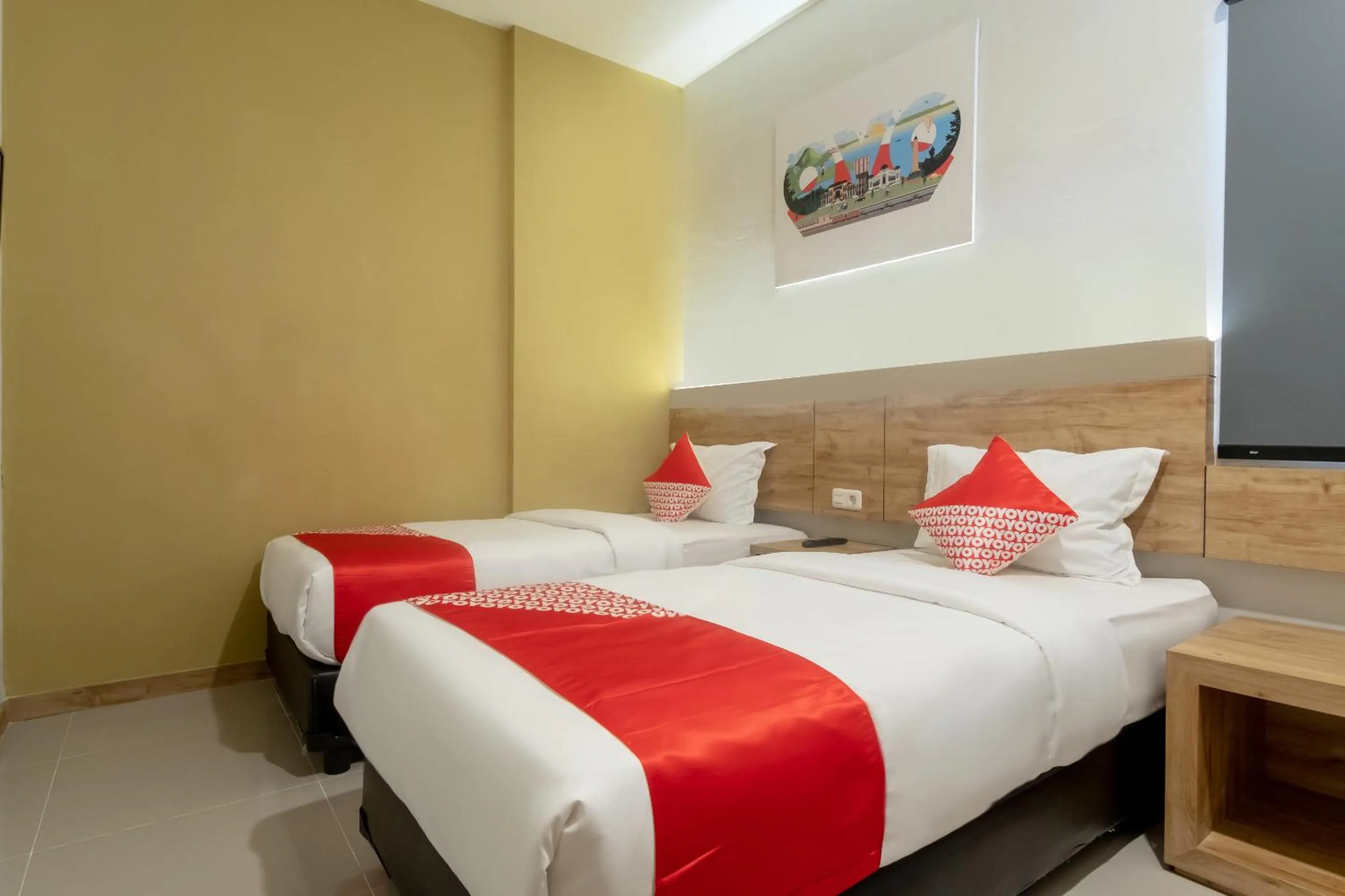 Bedroom, Bed in Hotel O Festive Inn