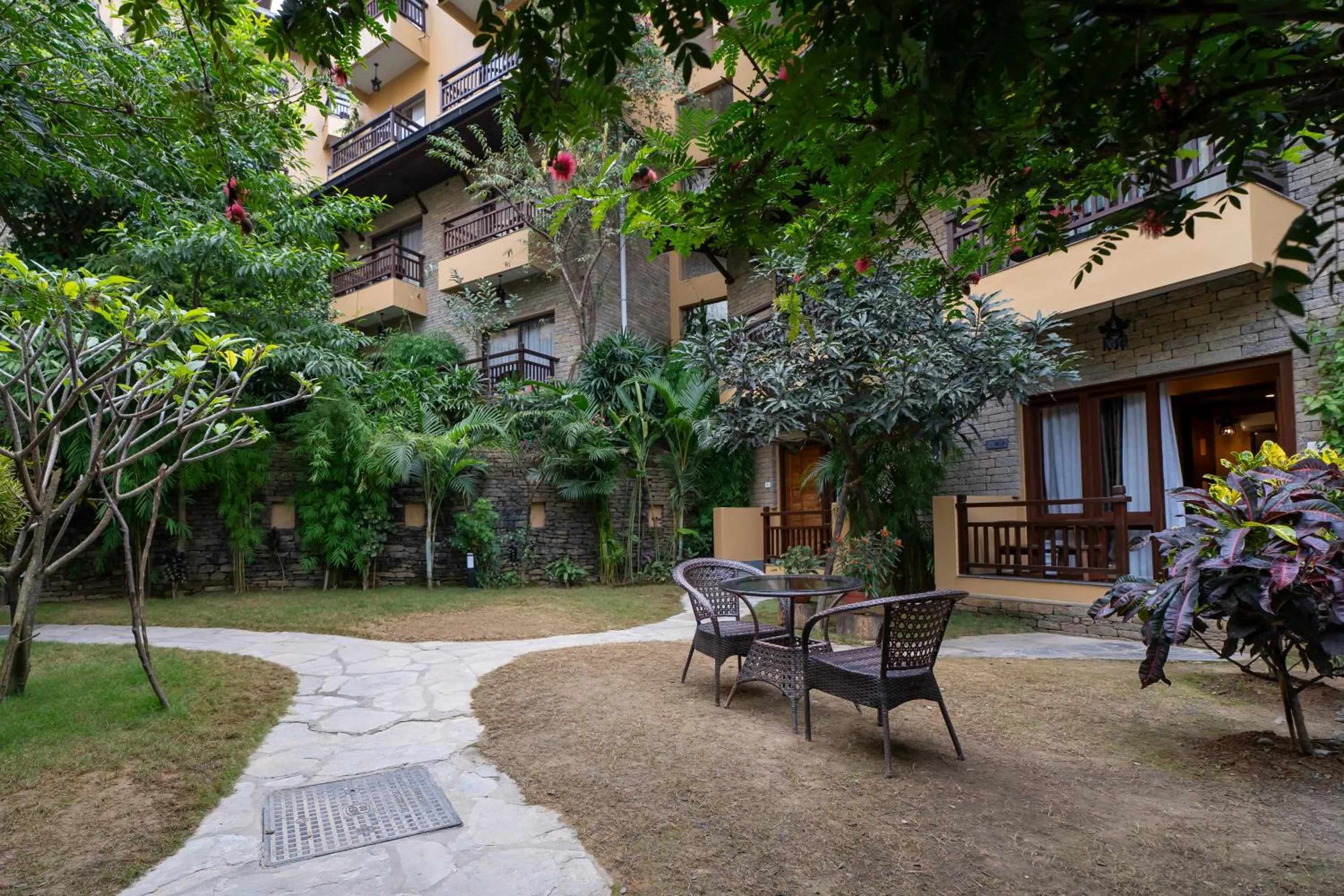 Garden in Bar Peepal Resort