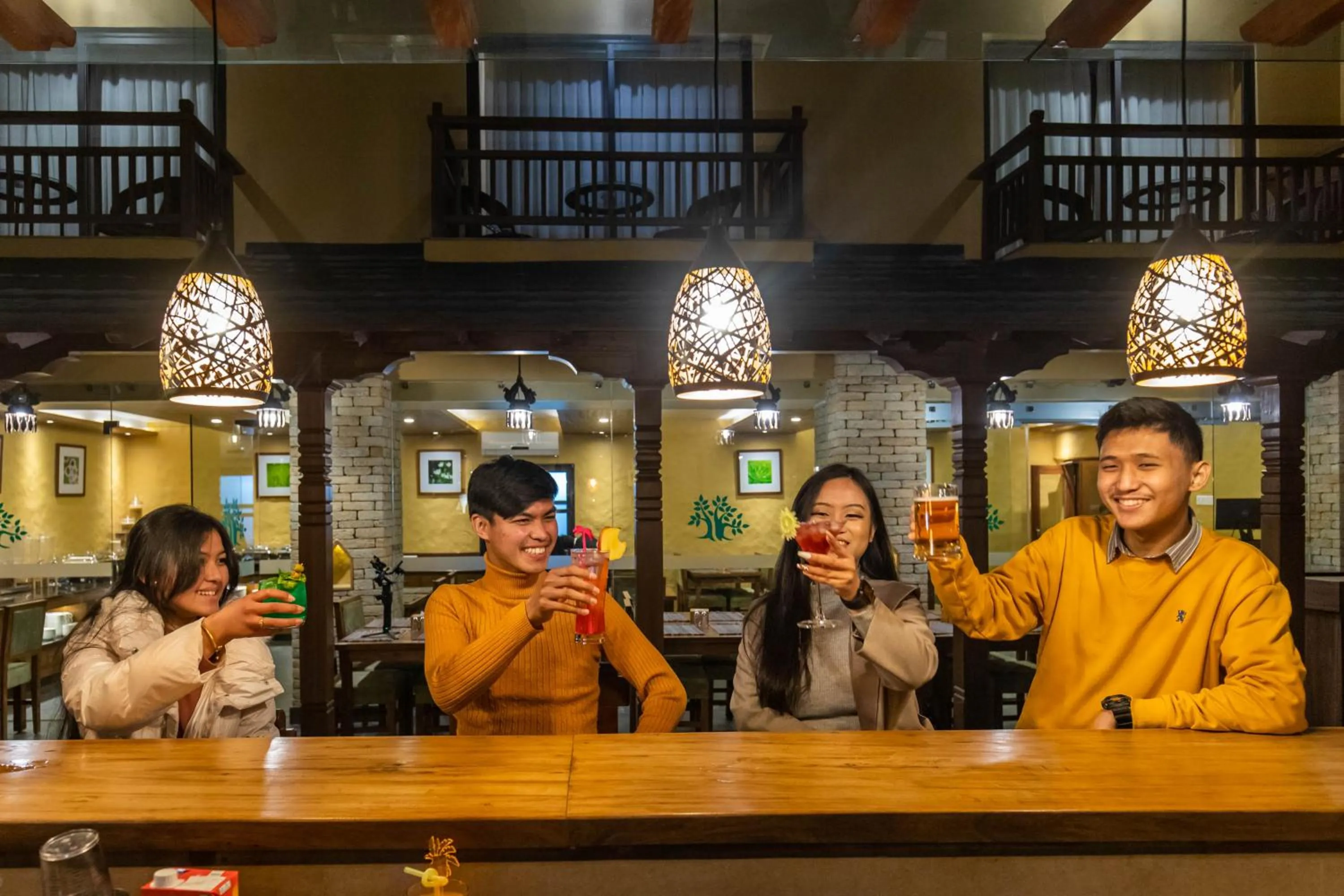 Lounge or bar in Bar Peepal Resort