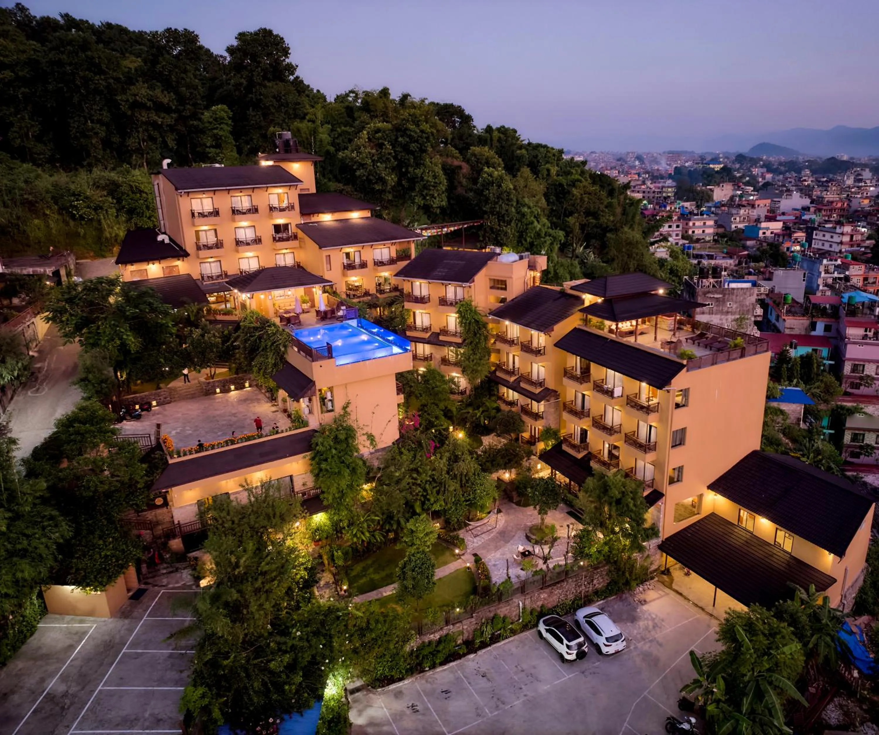 Property building in Bar Peepal Resort