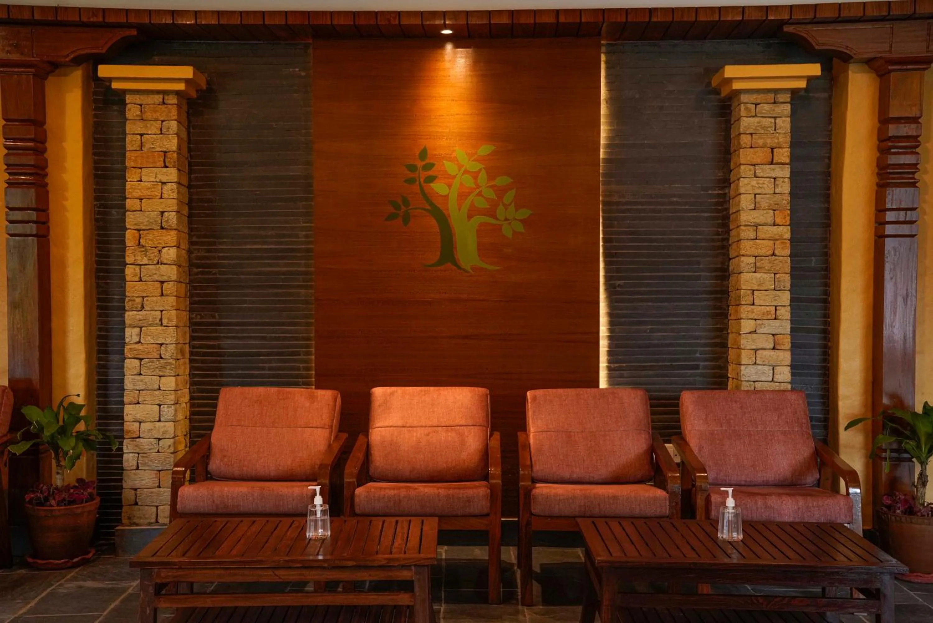 Lobby or reception in Bar Peepal Resort