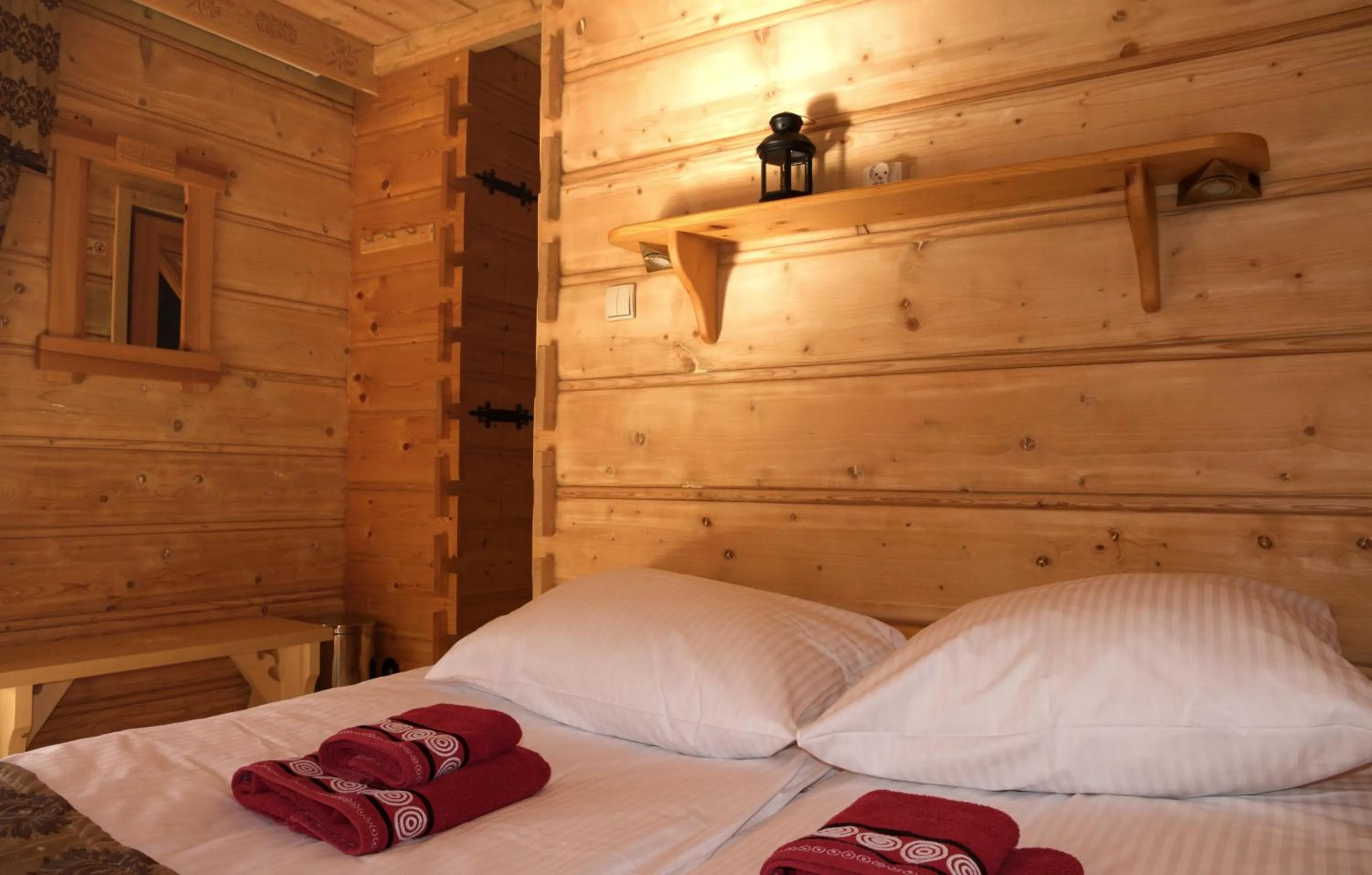 Bed in Pensjonat u Ani