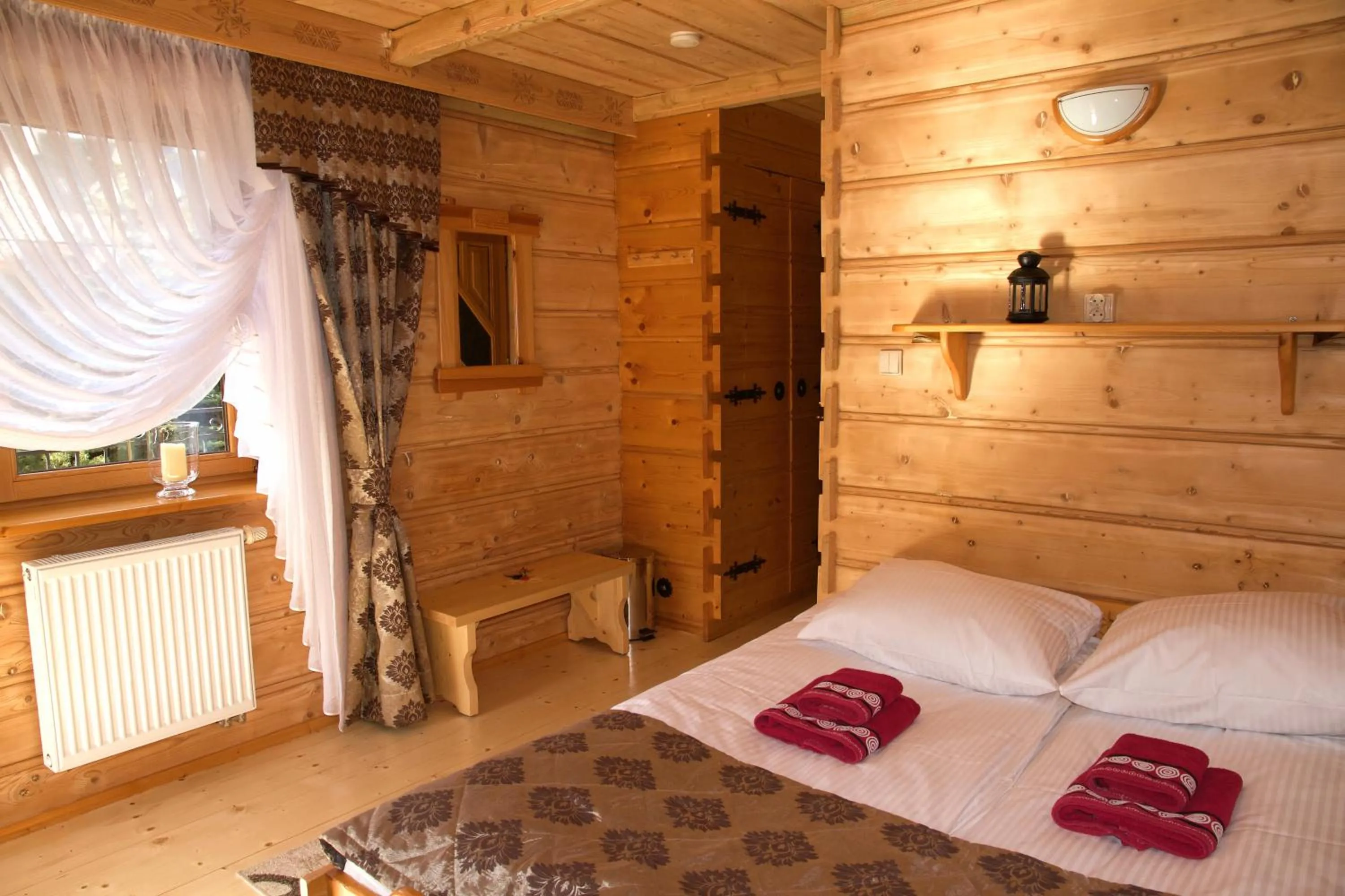 Bed in Pensjonat u Ani