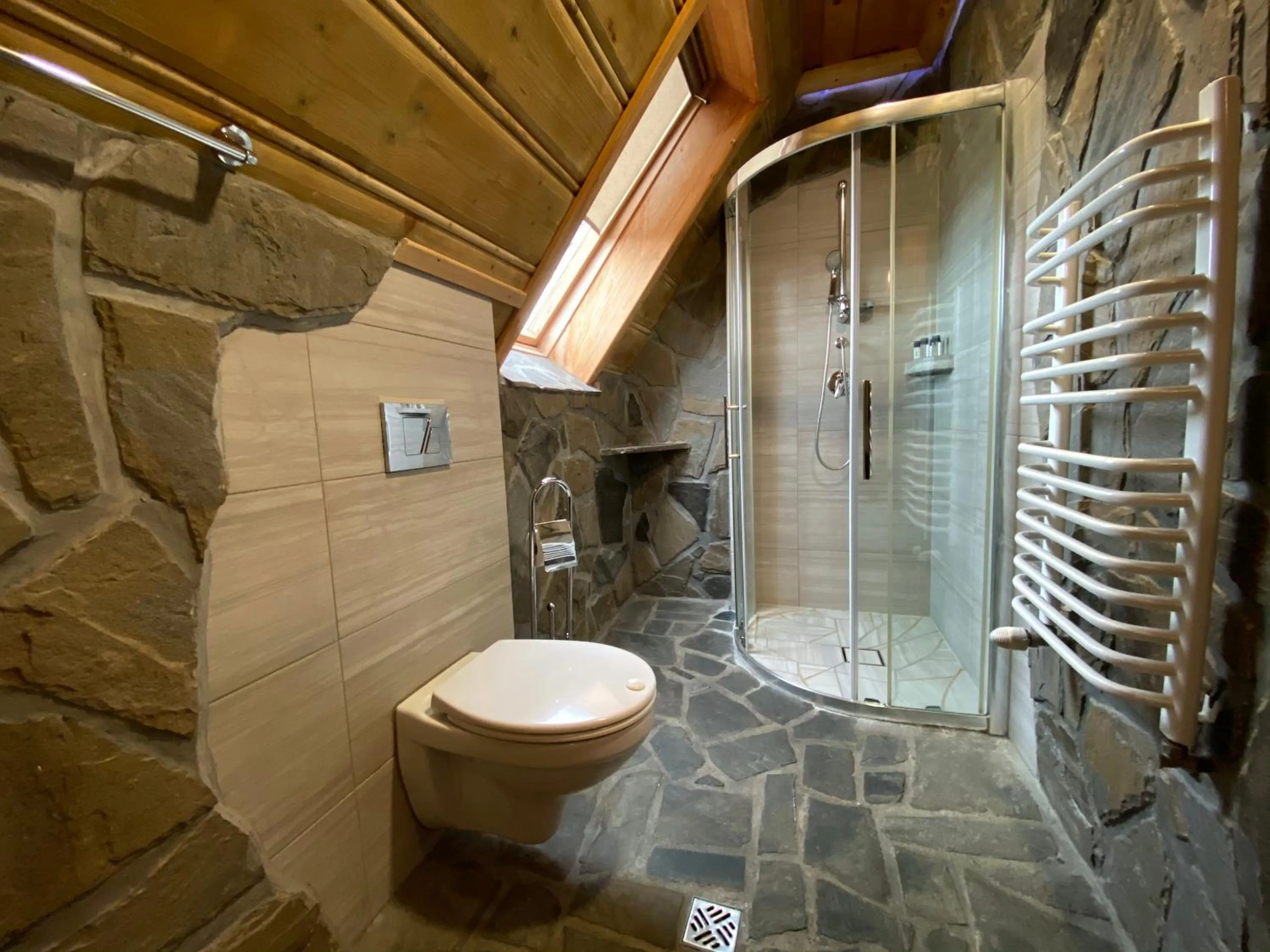 Shower in Pensjonat u Ani