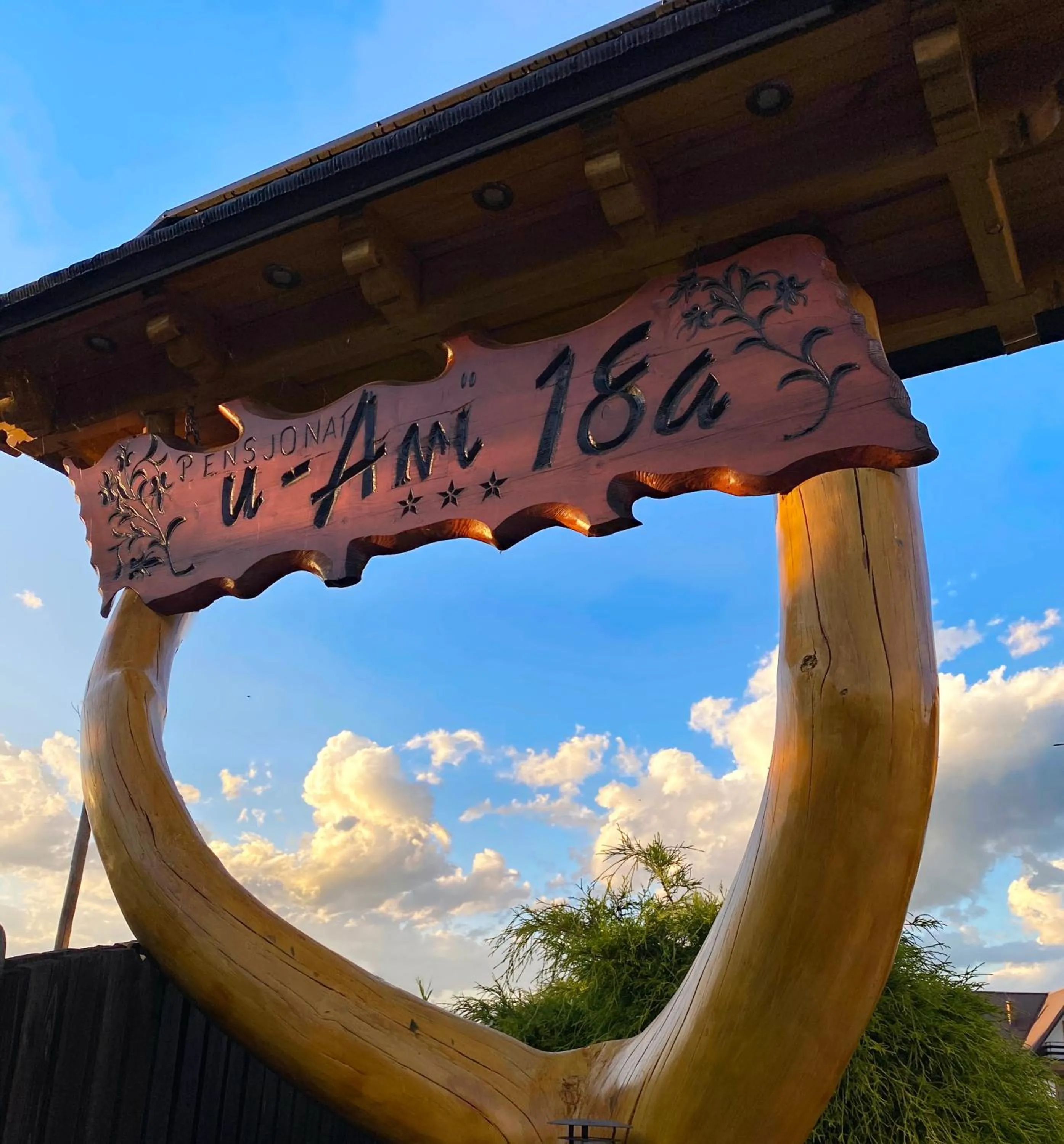 Property building in Pensjonat u Ani