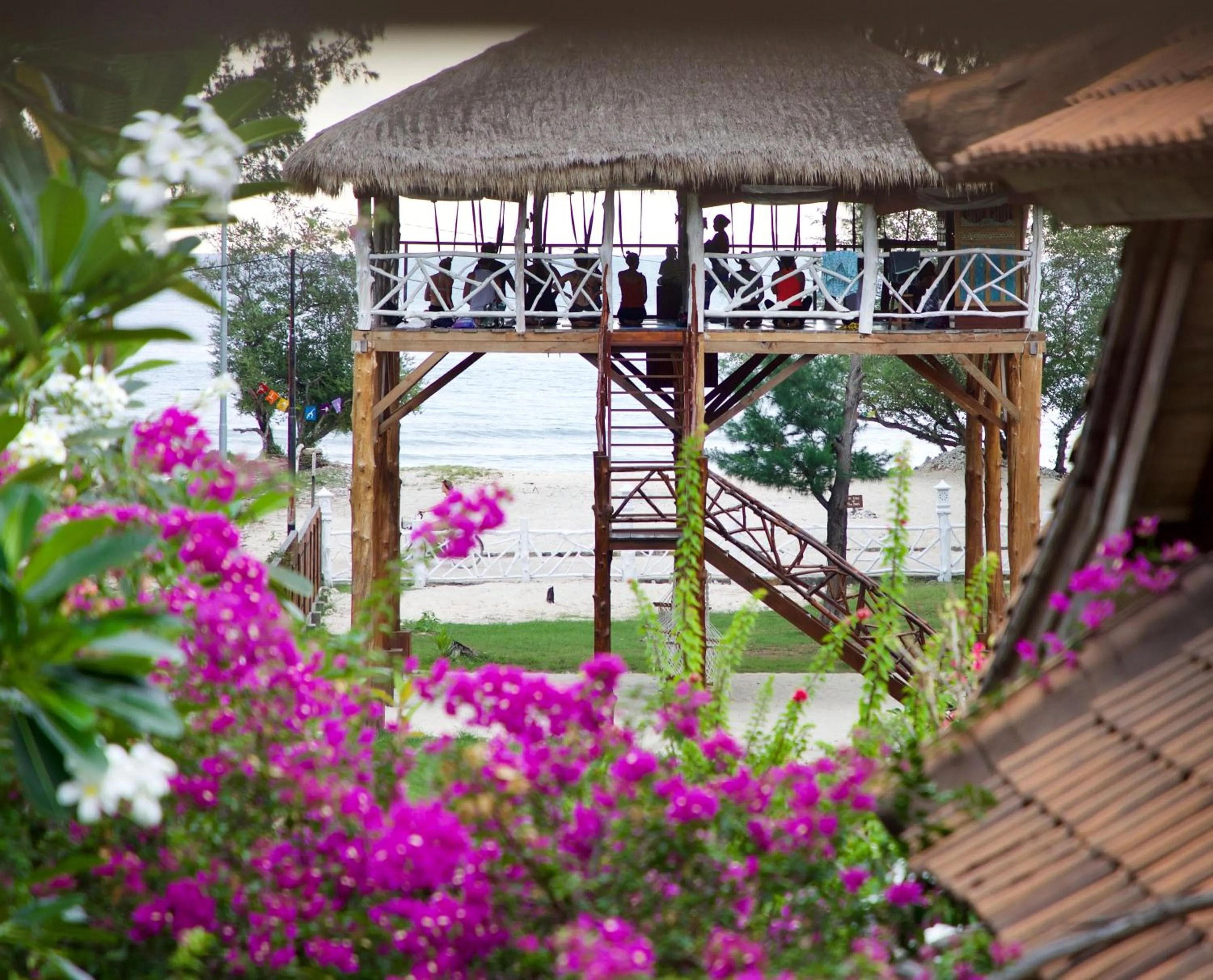 Garden in Villa Sunset Beach