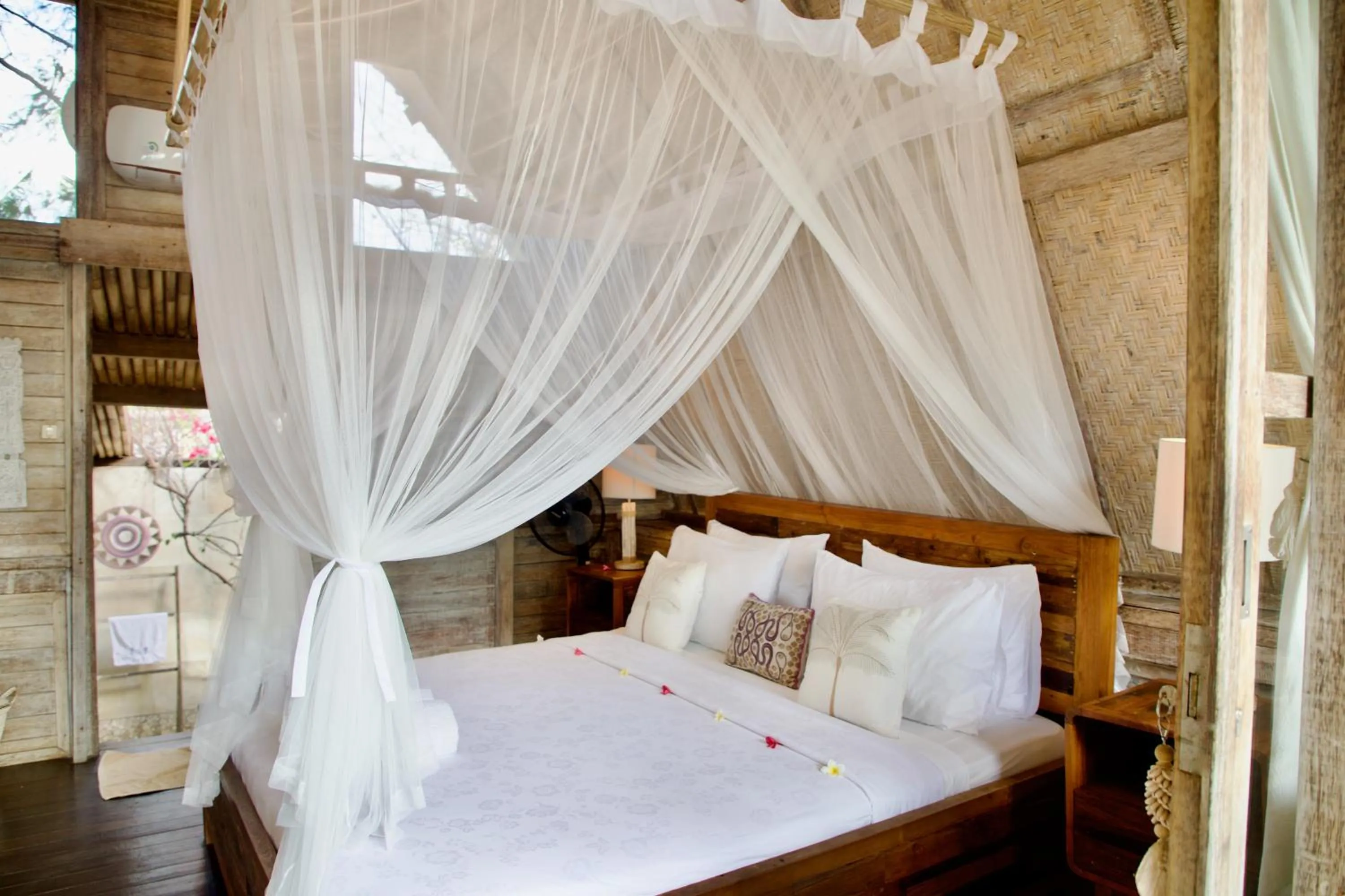 Bed in Villa Sunset Beach