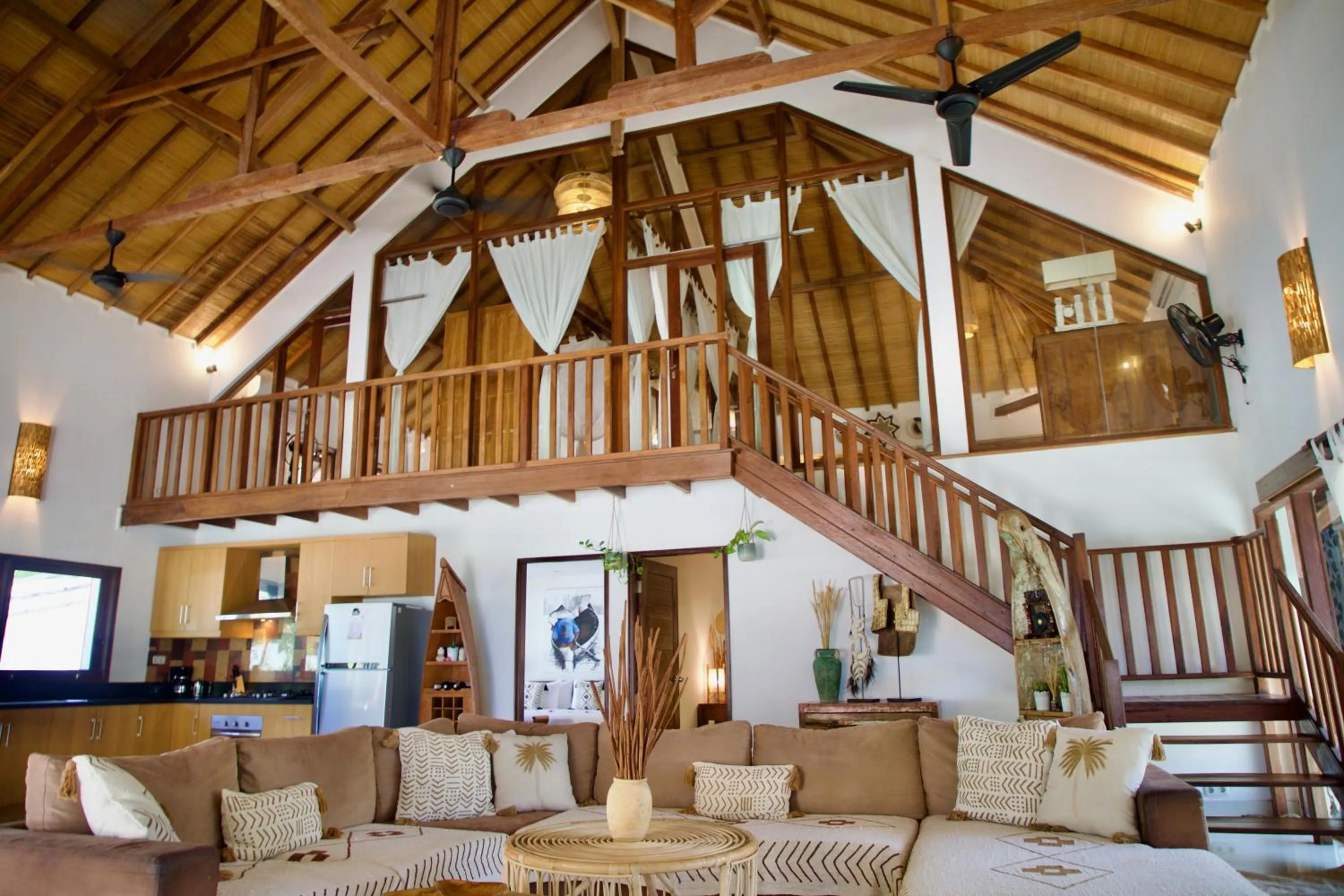 Living room in Villa Sunset Beach