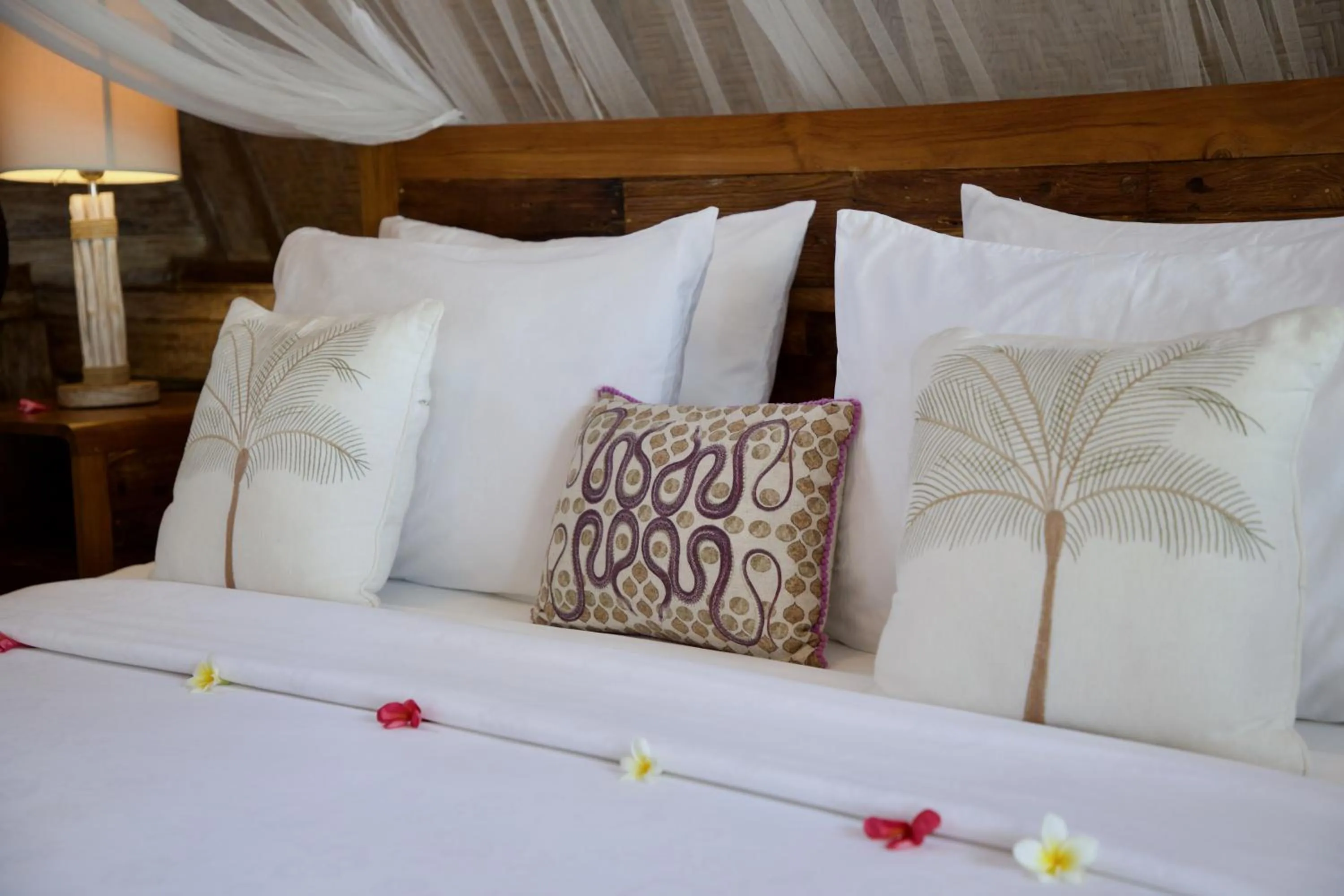 Bed in Villa Sunset Beach