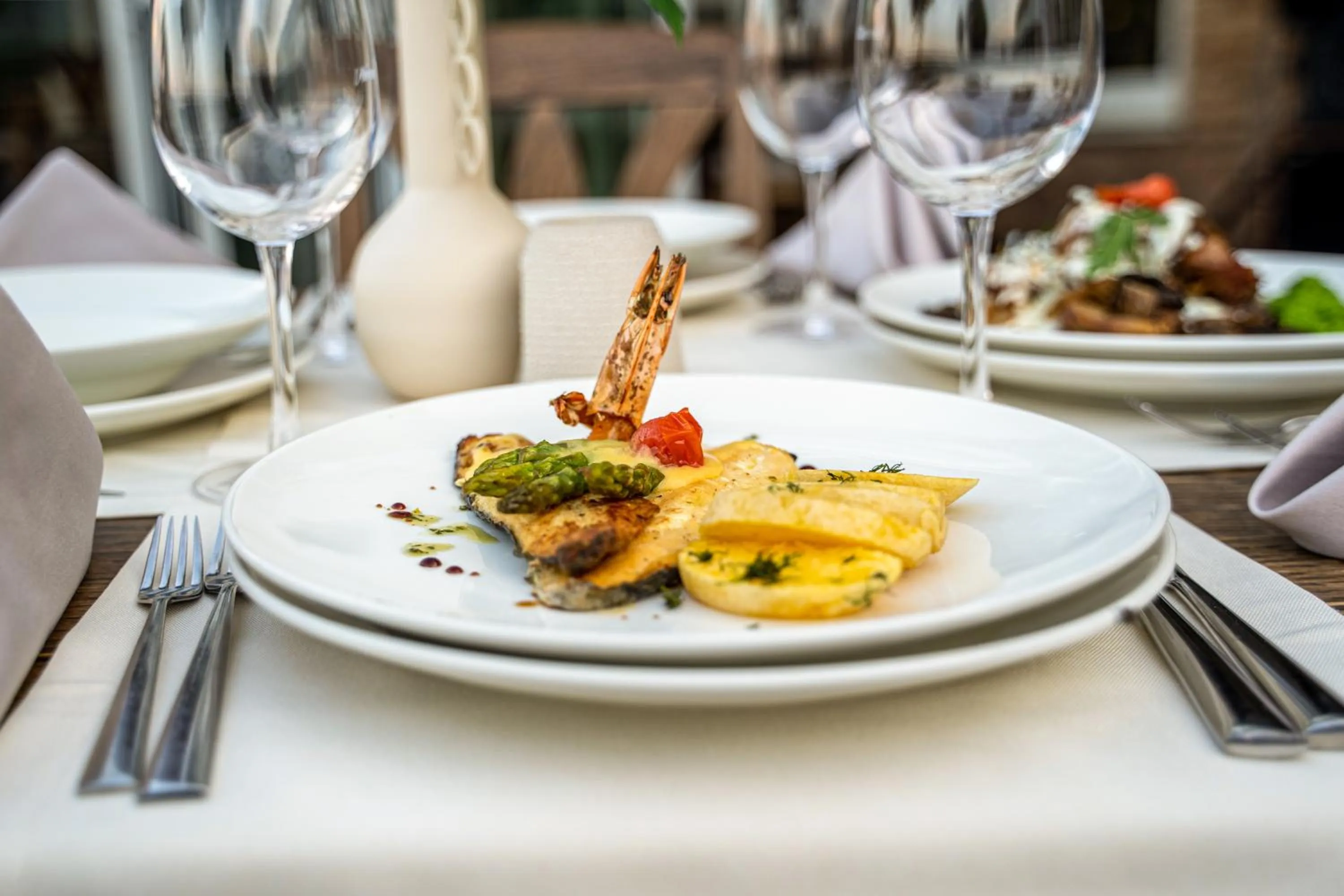 Restaurant/places to eat in Hissar Spa Hotel