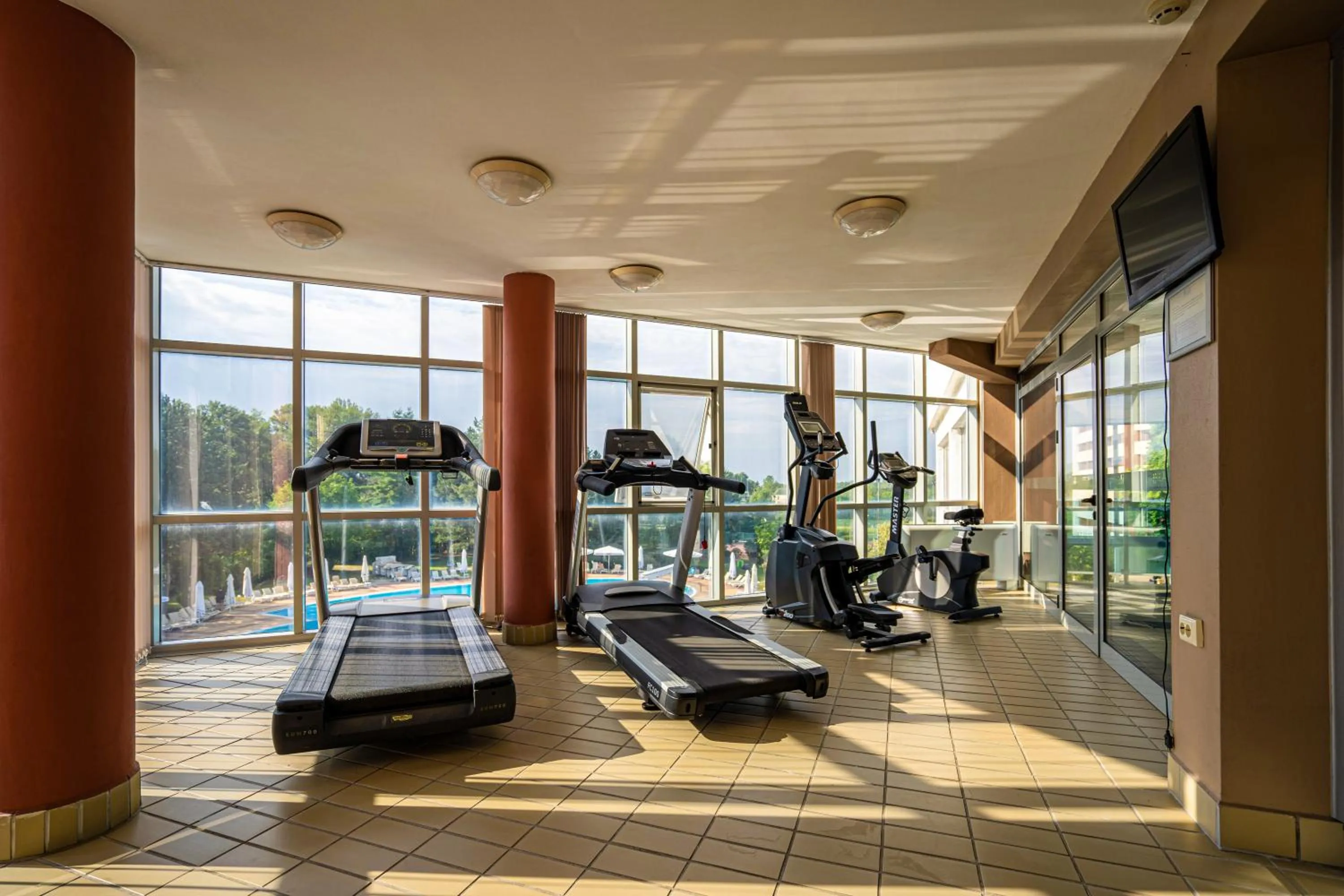Fitness centre/facilities in Hissar Spa Hotel