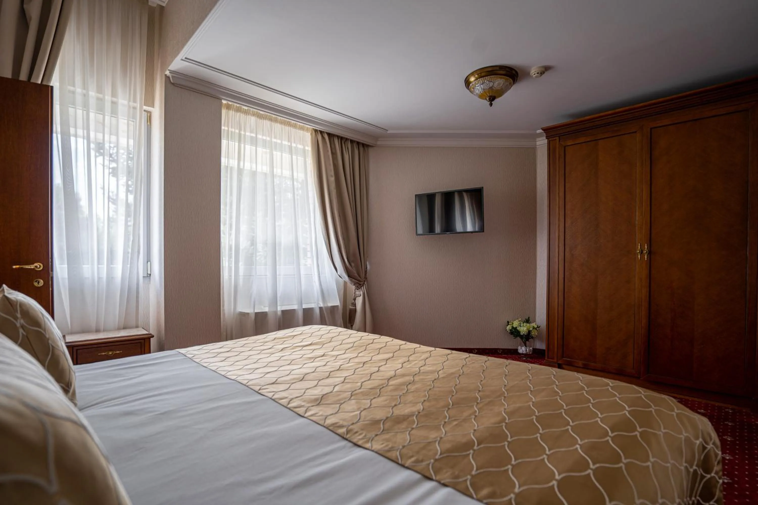 Property building, Bed in Hissar Spa Hotel
