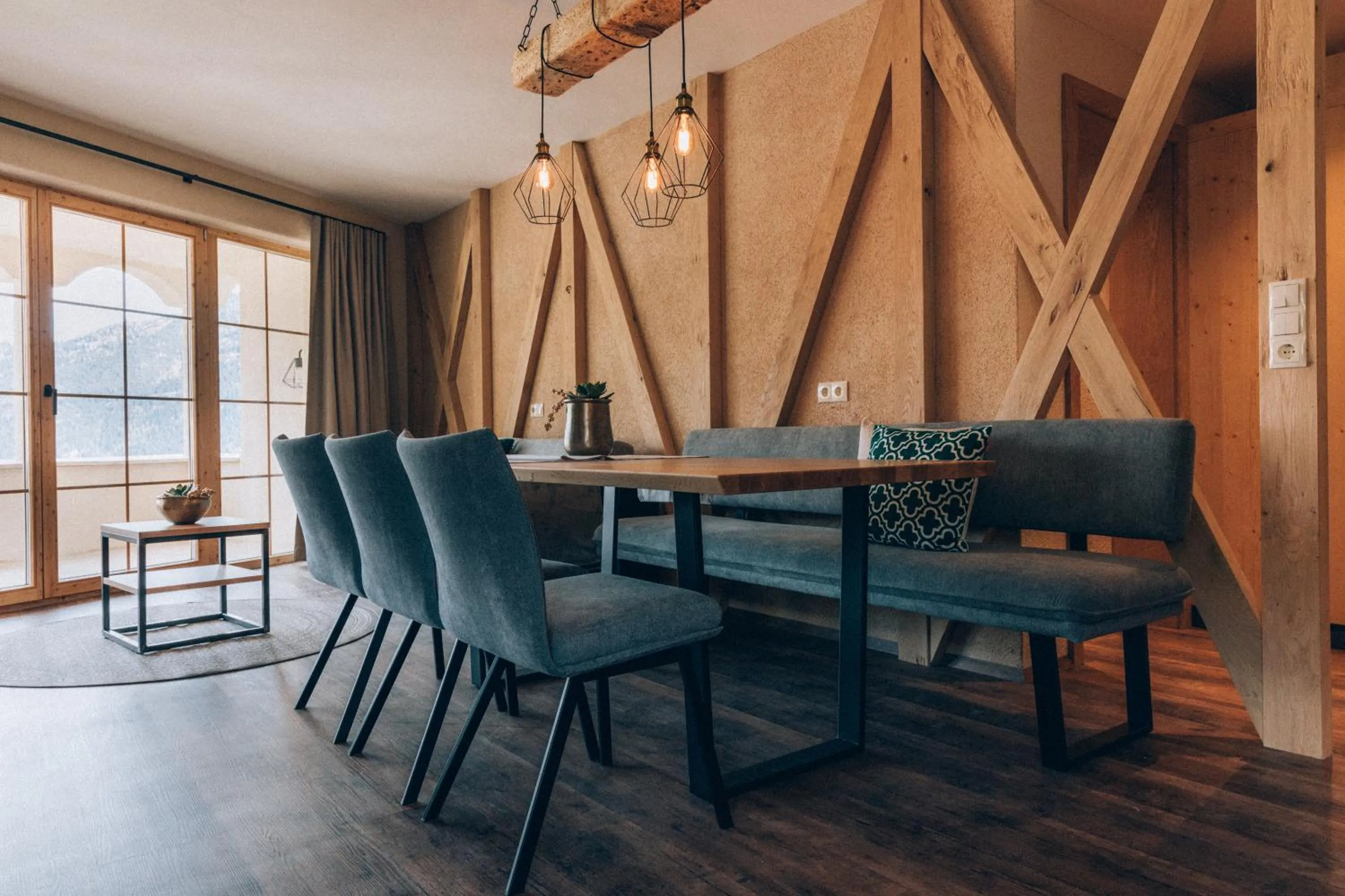 Seating area in Burg1990