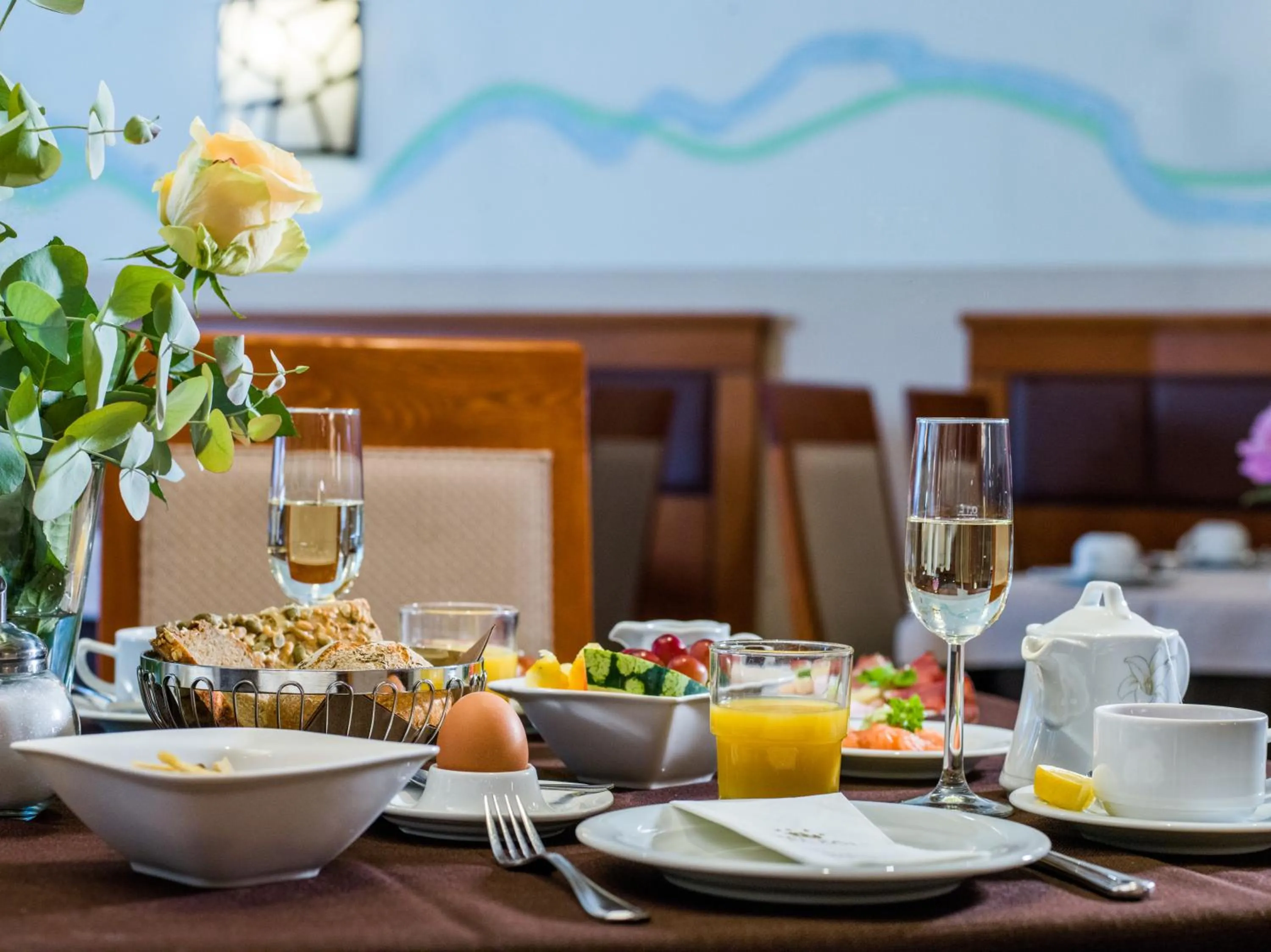 Food and drinks in Hotel König