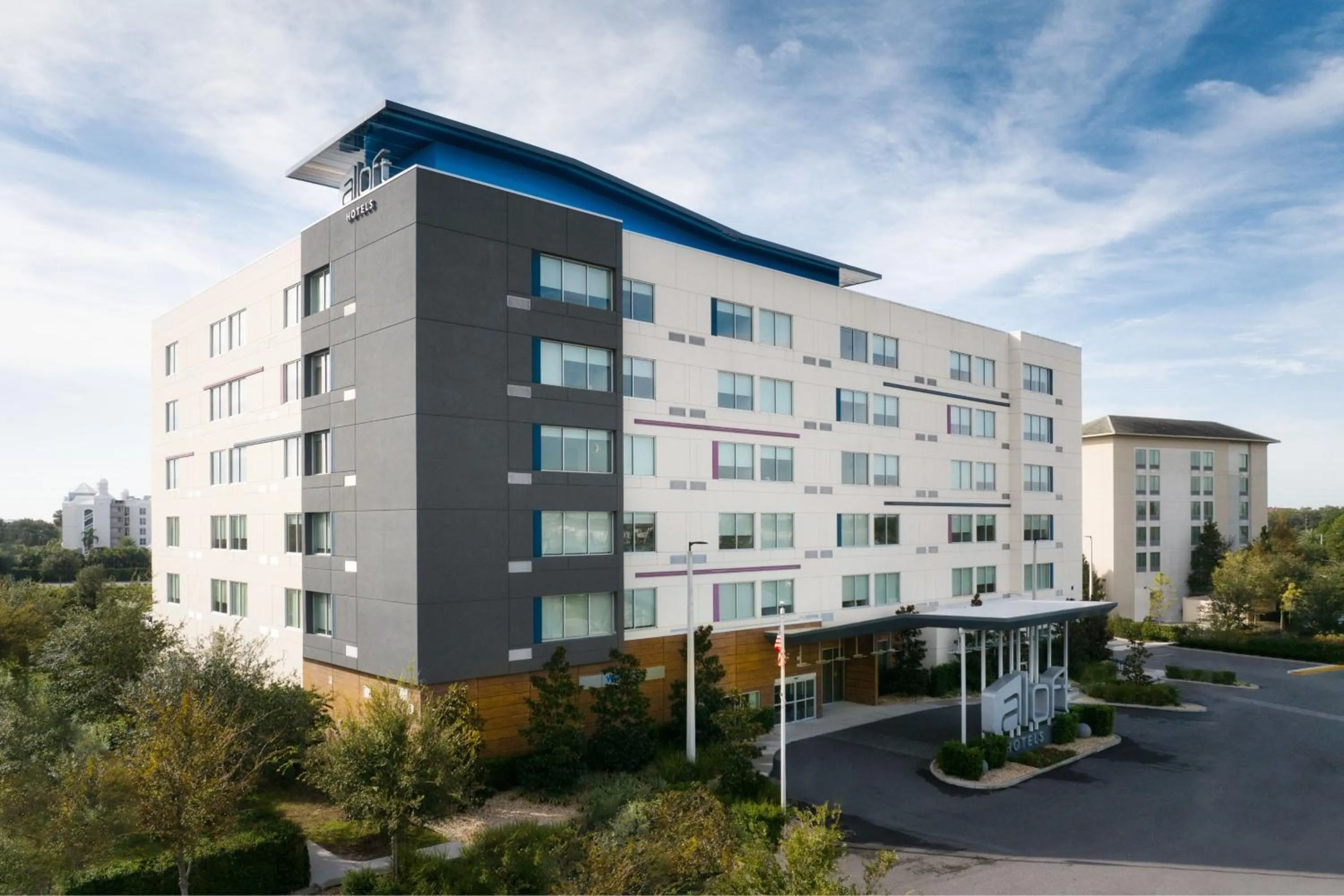 Property building in Aloft Orlando Lake Buena Vista