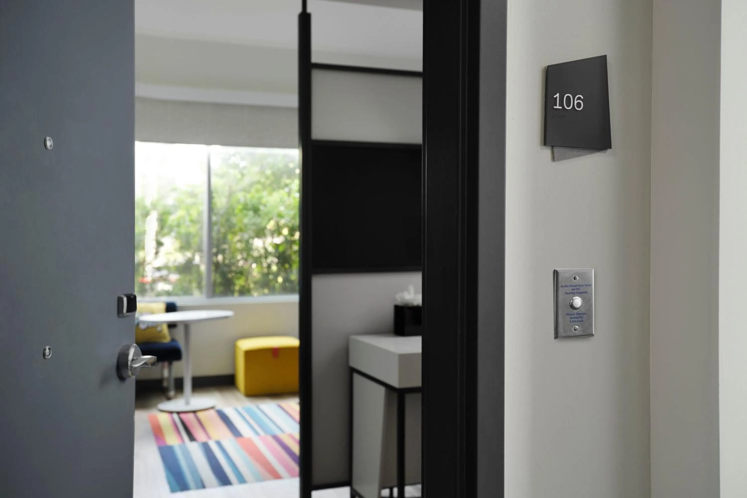 Photo of the whole room in Aloft Orlando Lake Buena Vista