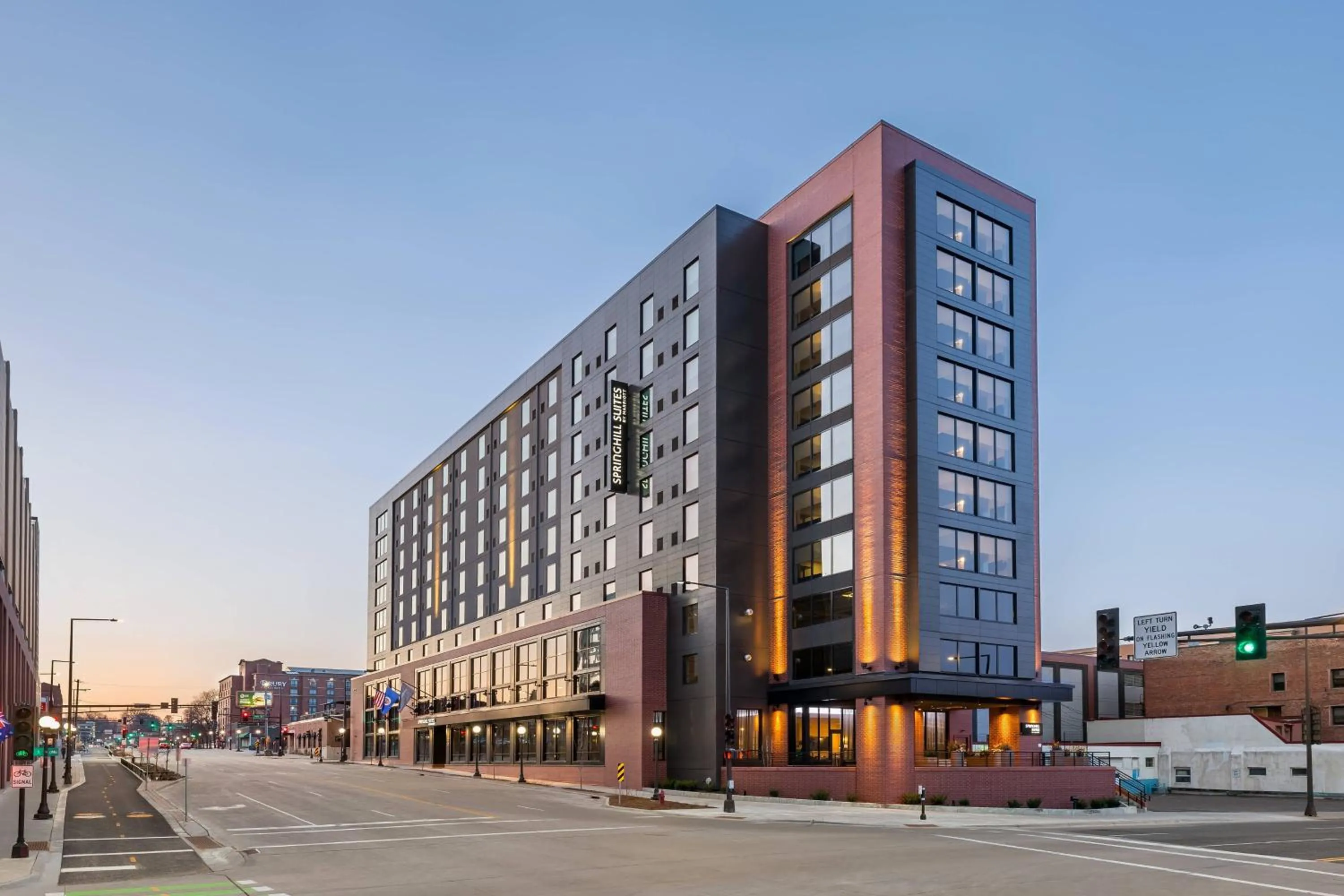 Property building in SpringHill Suites St. Paul Downtown