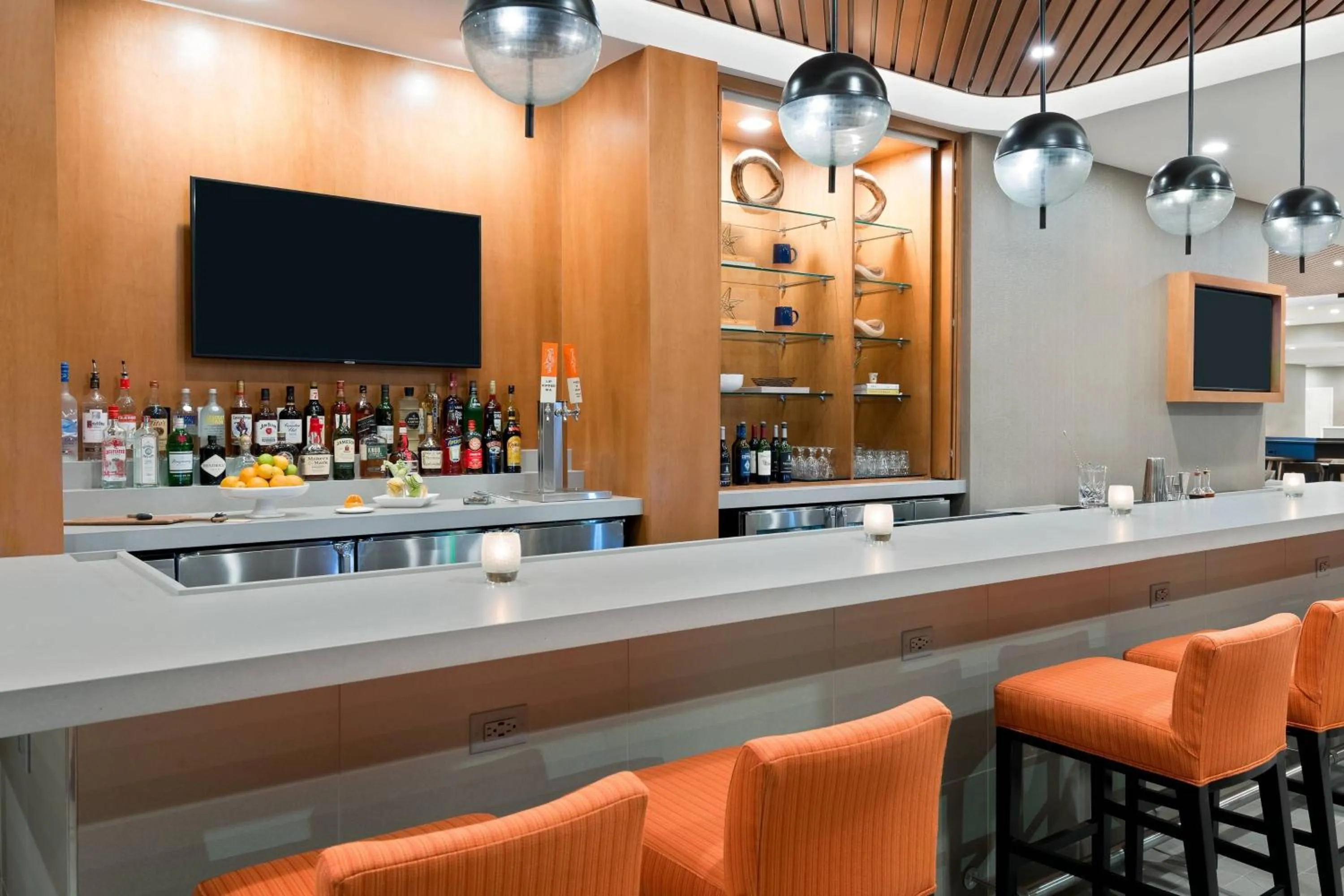 Lounge or bar in SpringHill Suites Lakeland