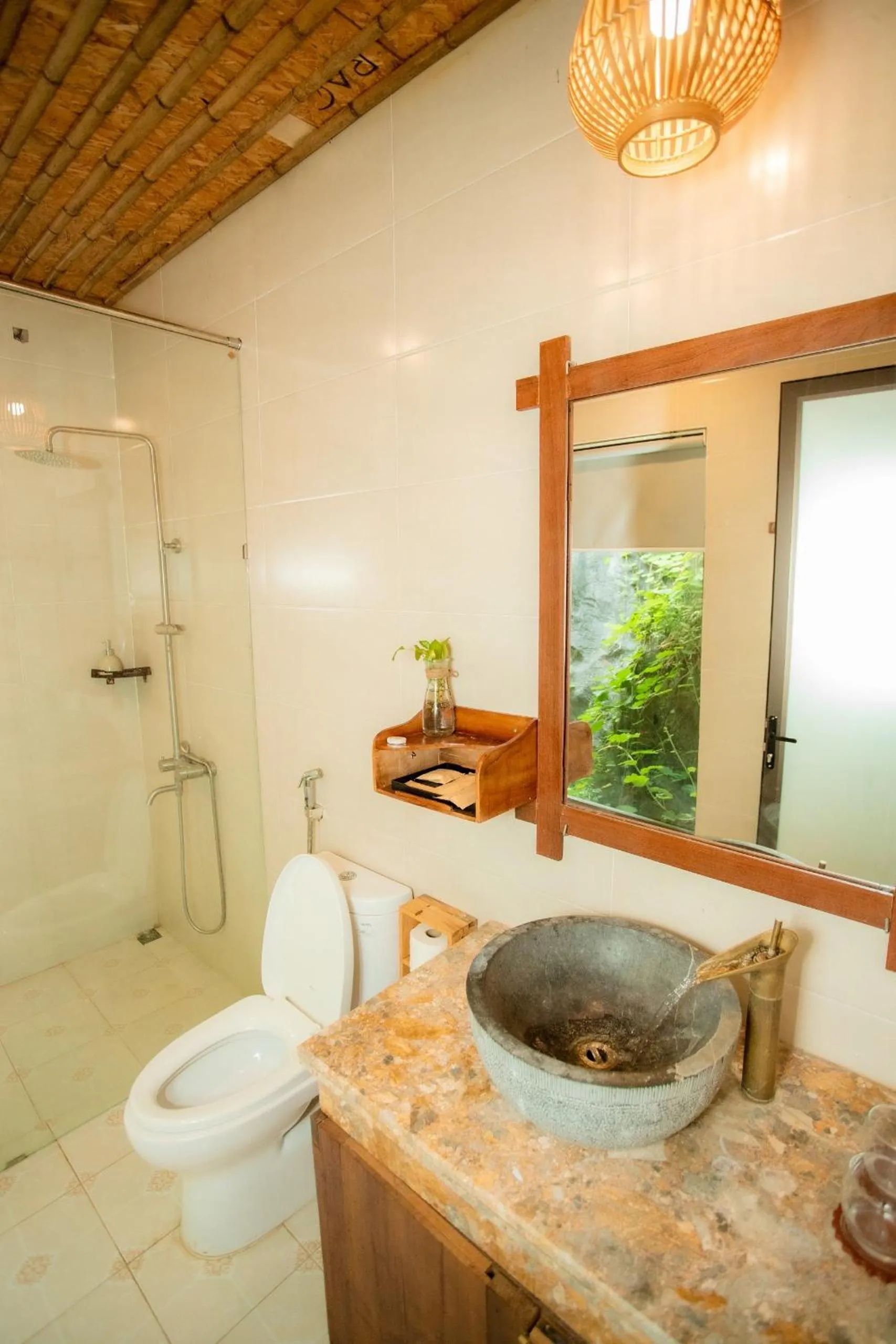 Bathroom in Mường Village Ninh Bình