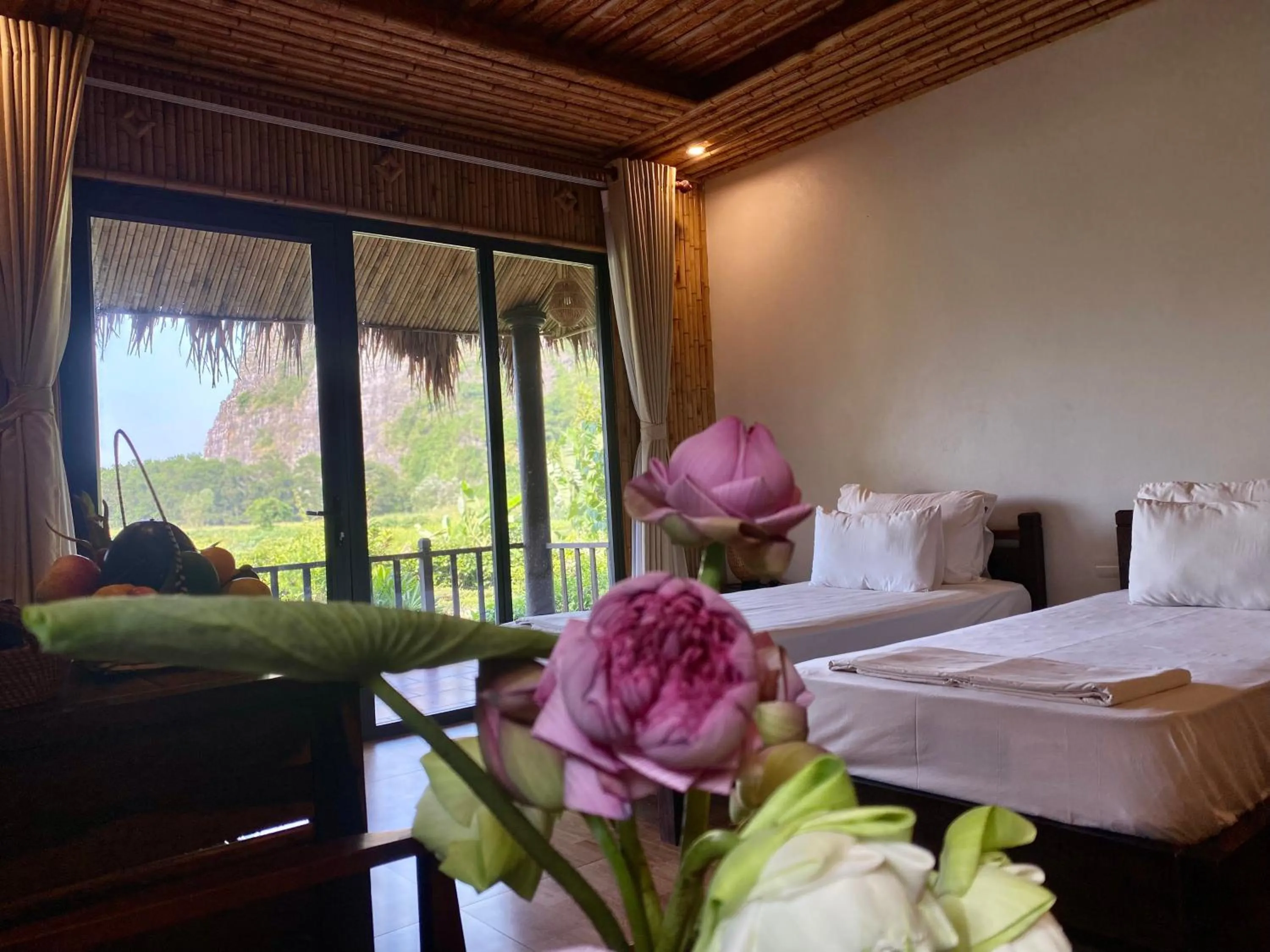 Photo of the whole room, Bed in Mường Village Ninh Bình