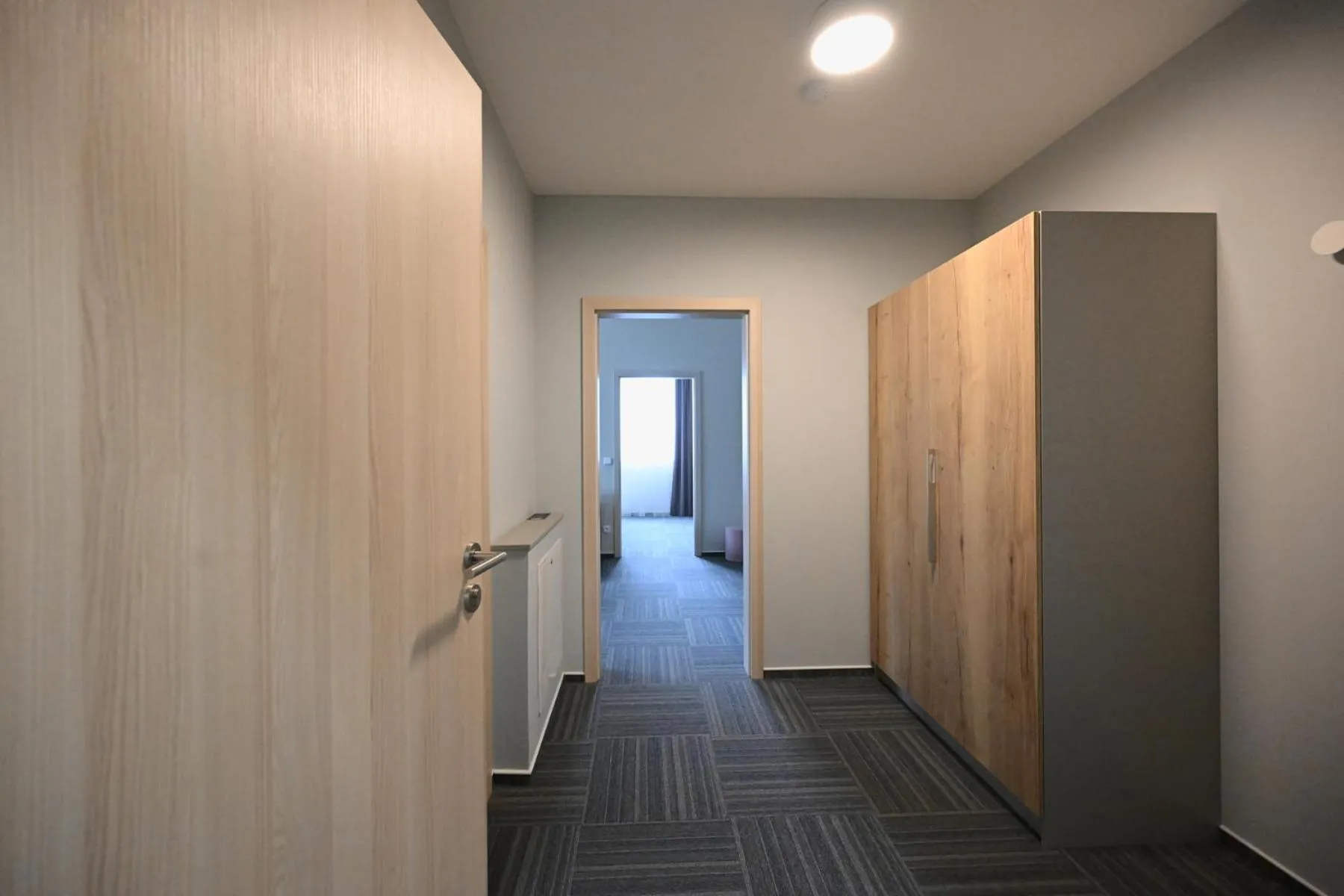 wardrobe in SLADOVNA Apartments