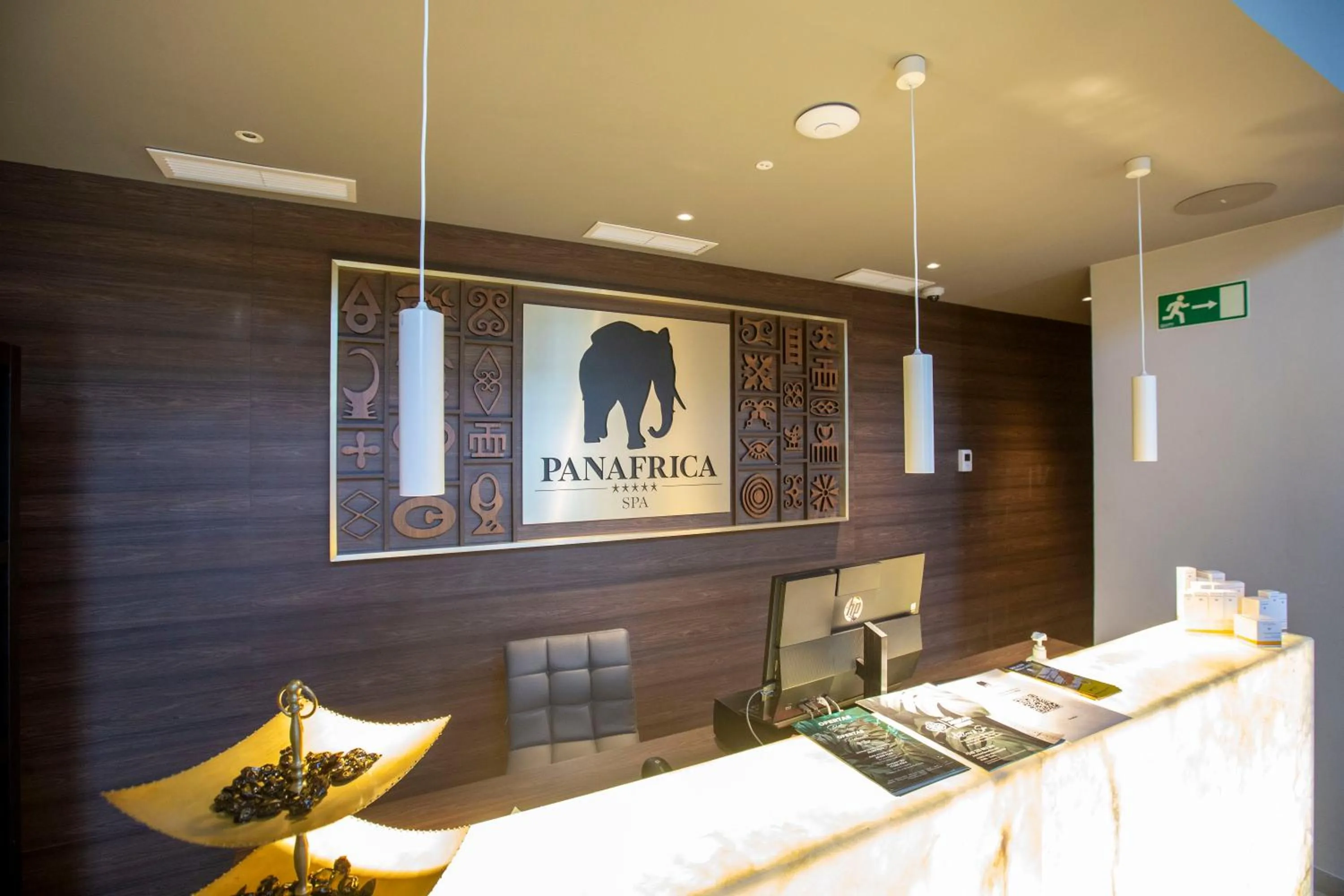 Lobby or reception in Panafrica Hotel Boutique & Spa