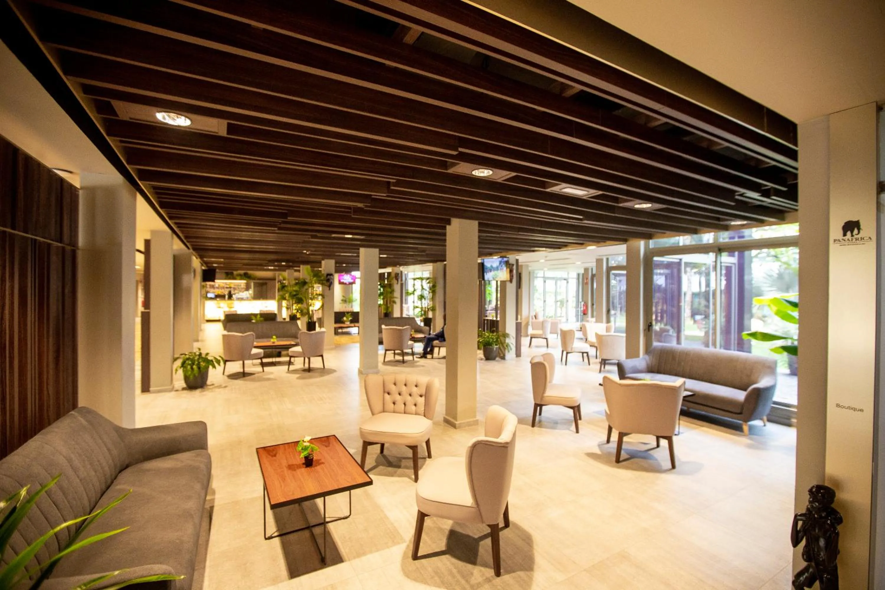 Lobby or reception in Panafrica Hotel Boutique & Spa