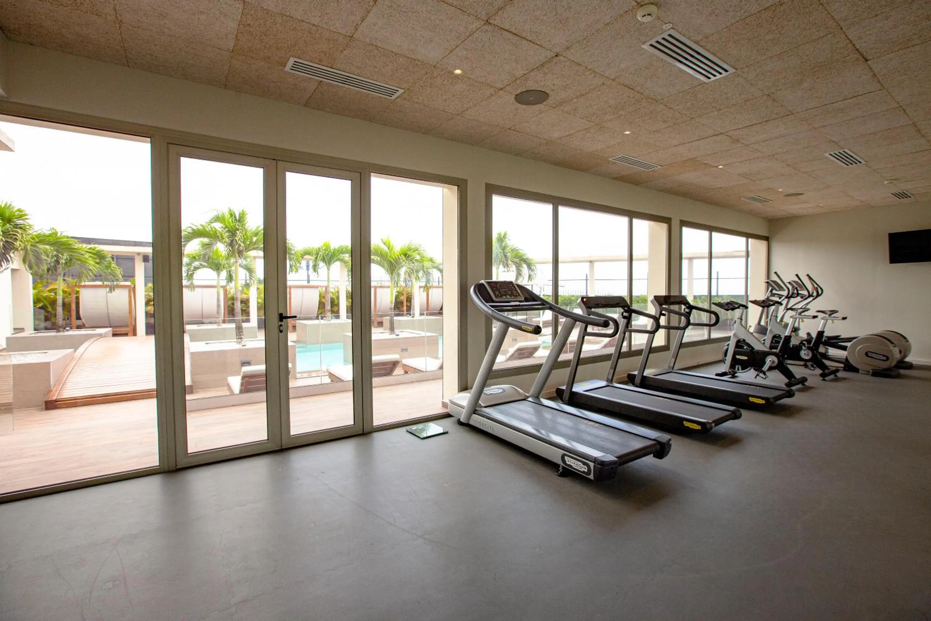 Fitness centre/facilities in Panafrica Hotel Boutique & Spa