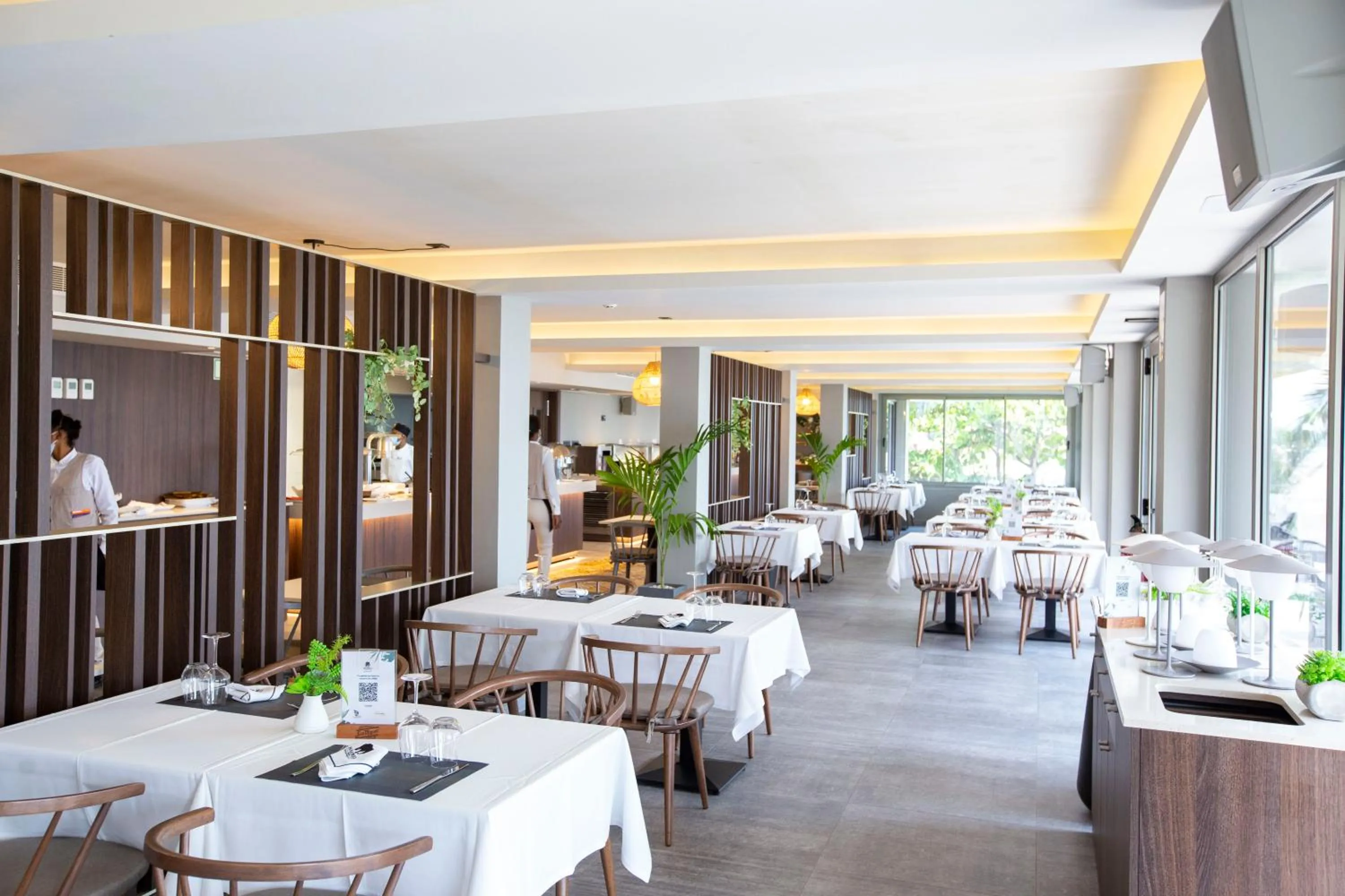 Restaurant/places to eat in Panafrica Hotel Boutique & Spa