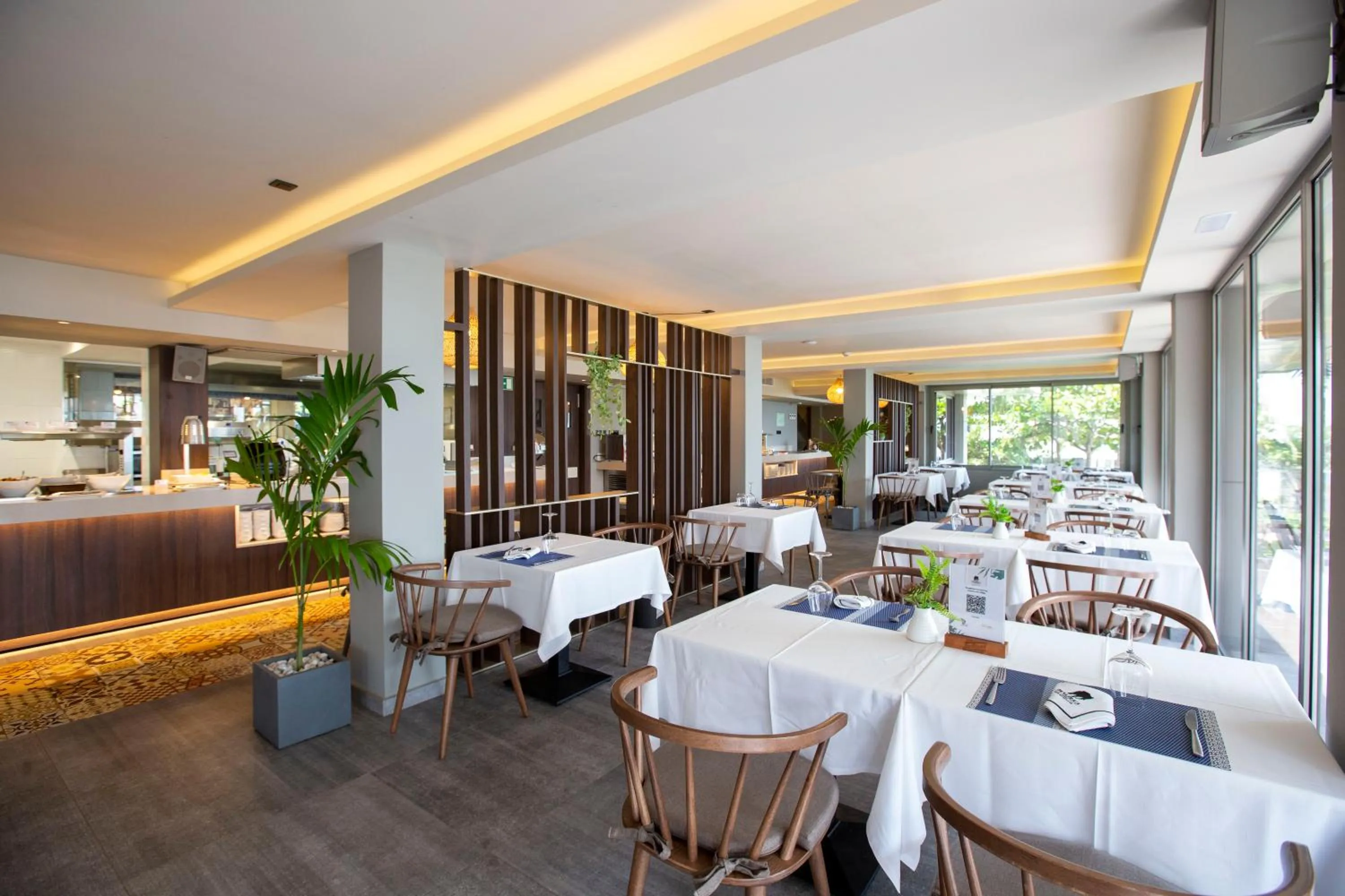 Restaurant/places to eat in Panafrica Hotel Boutique & Spa