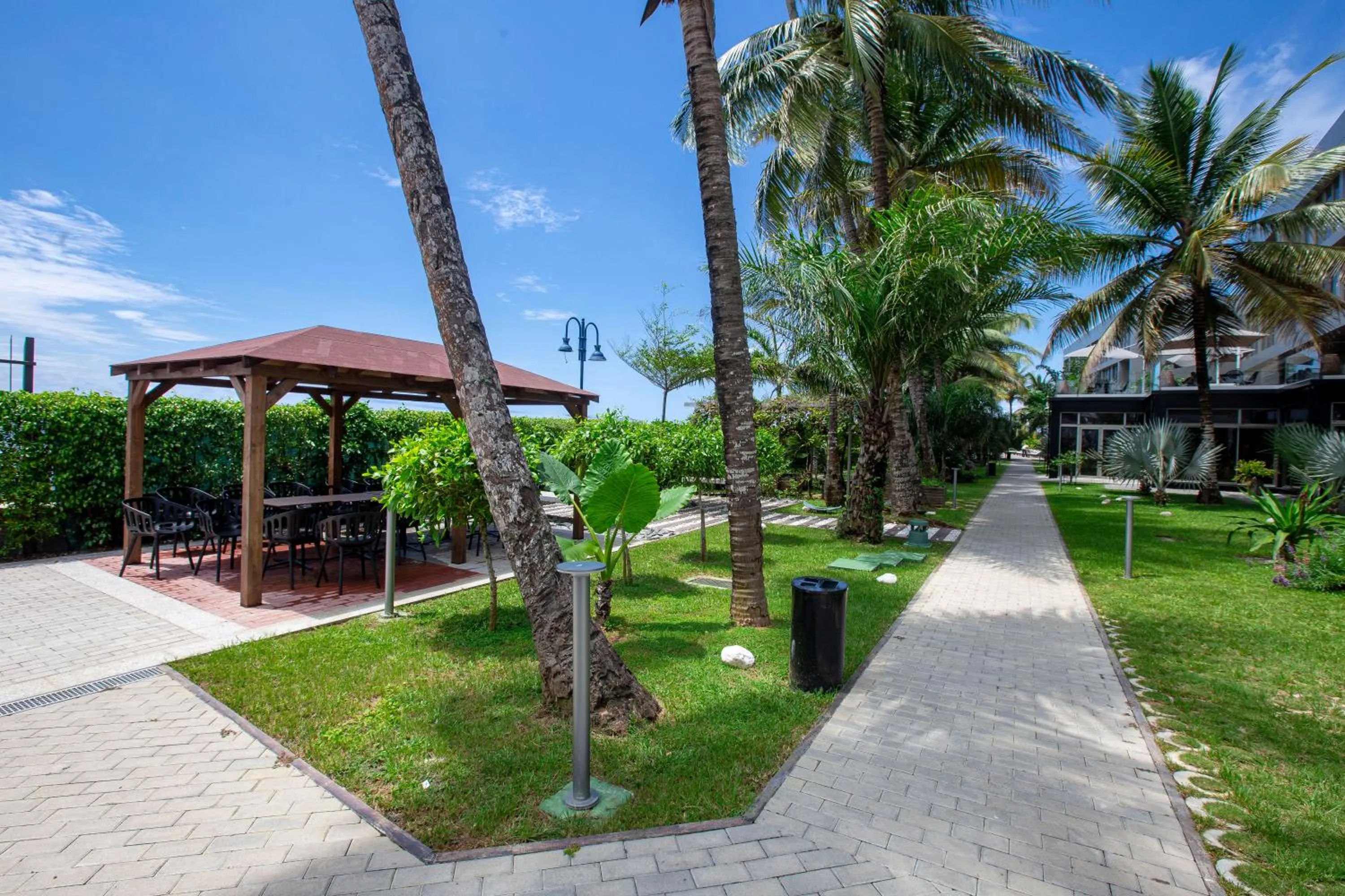 Garden in Panafrica Hotel Boutique & Spa