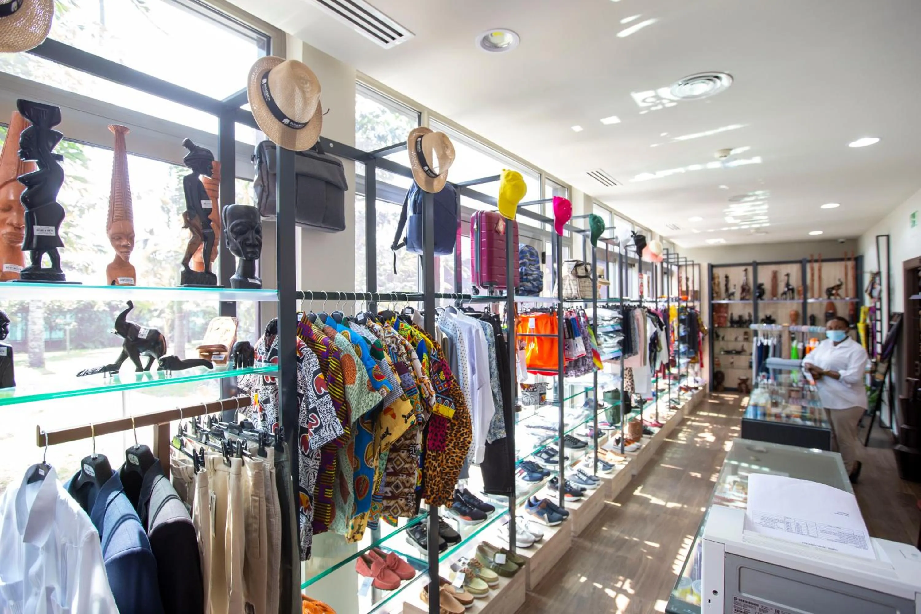 Shopping Area in Panafrica Hotel Boutique & Spa