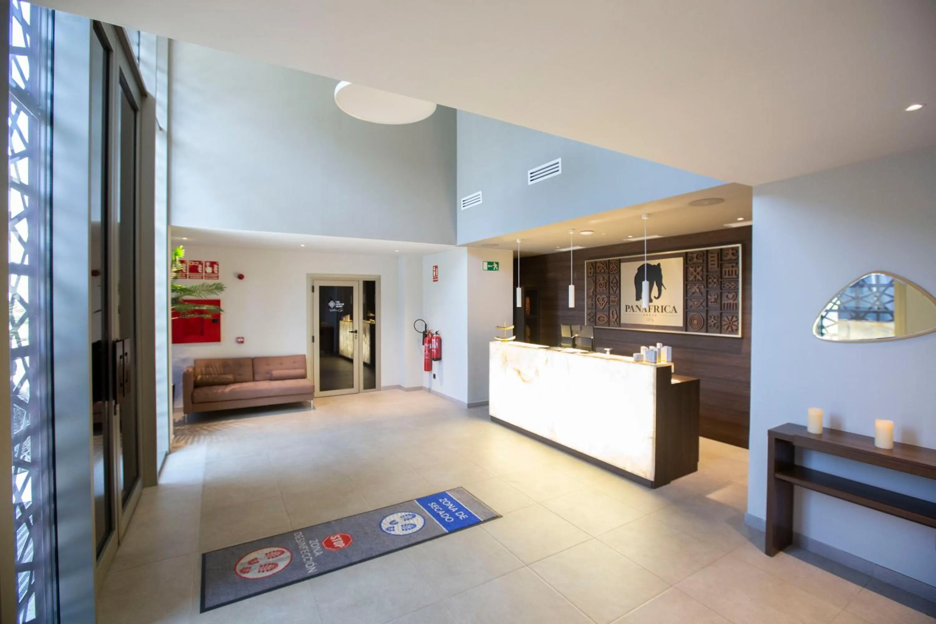 Property building in Panafrica Hotel Boutique & Spa