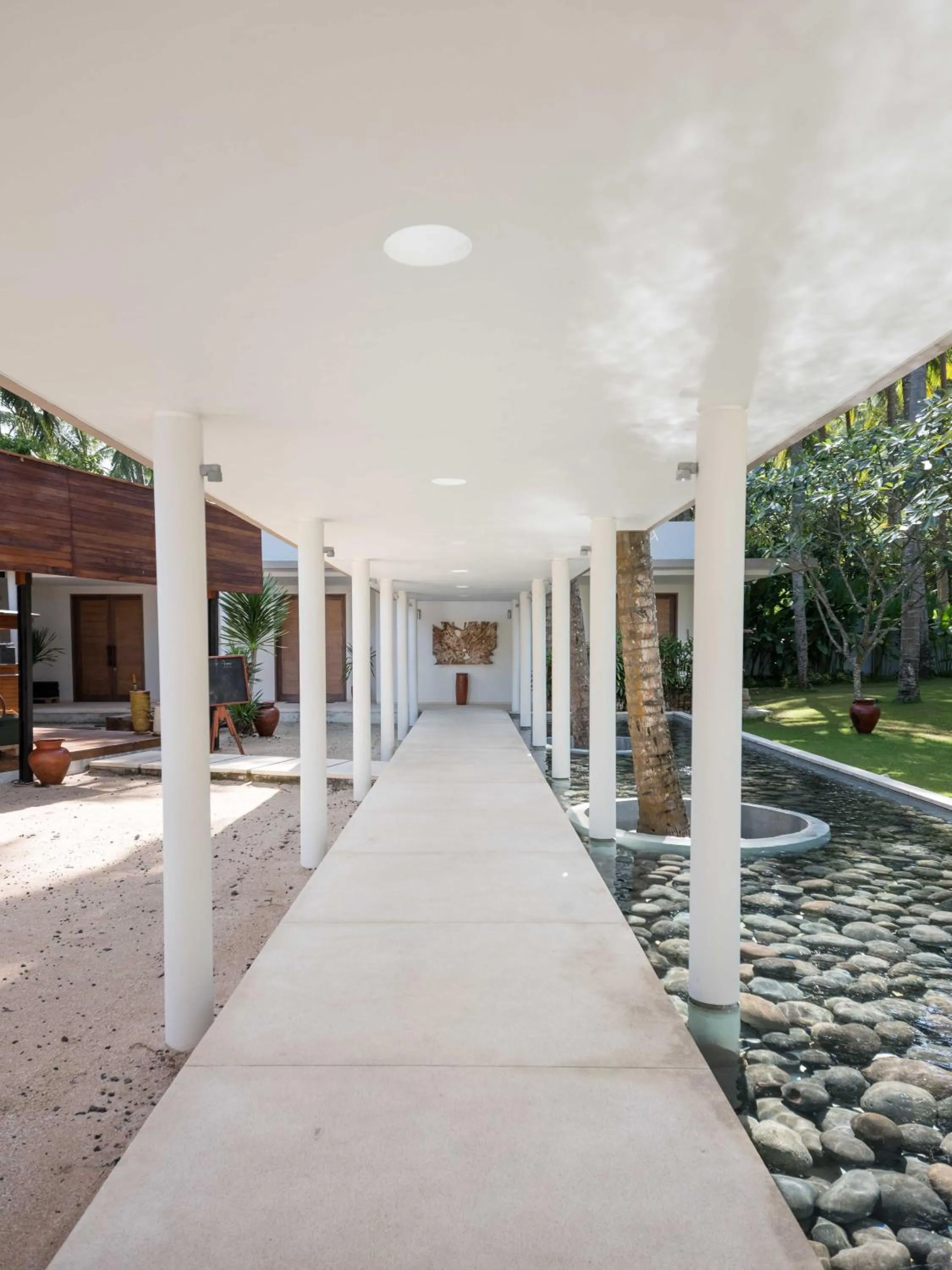 Decorative detail in Svarga Resort Lombok