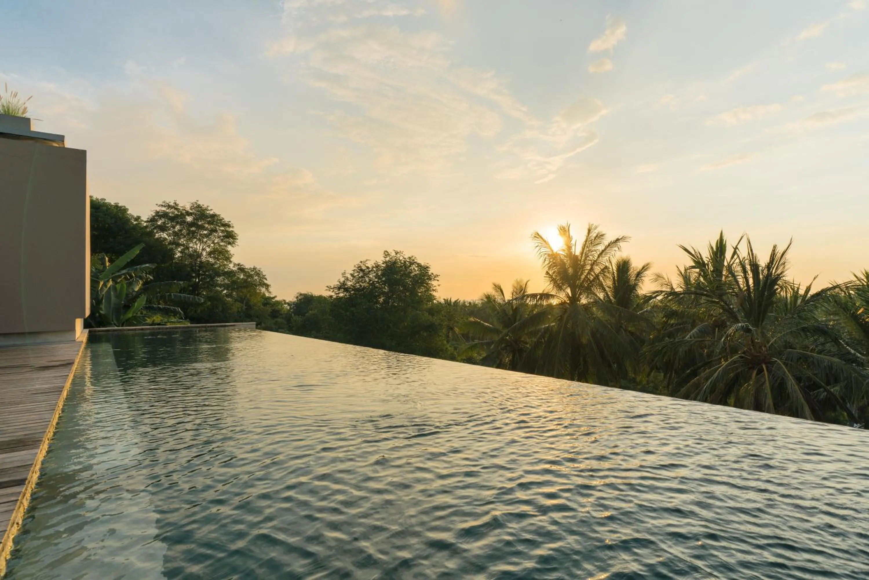 Mountain view in Svarga Resort Lombok